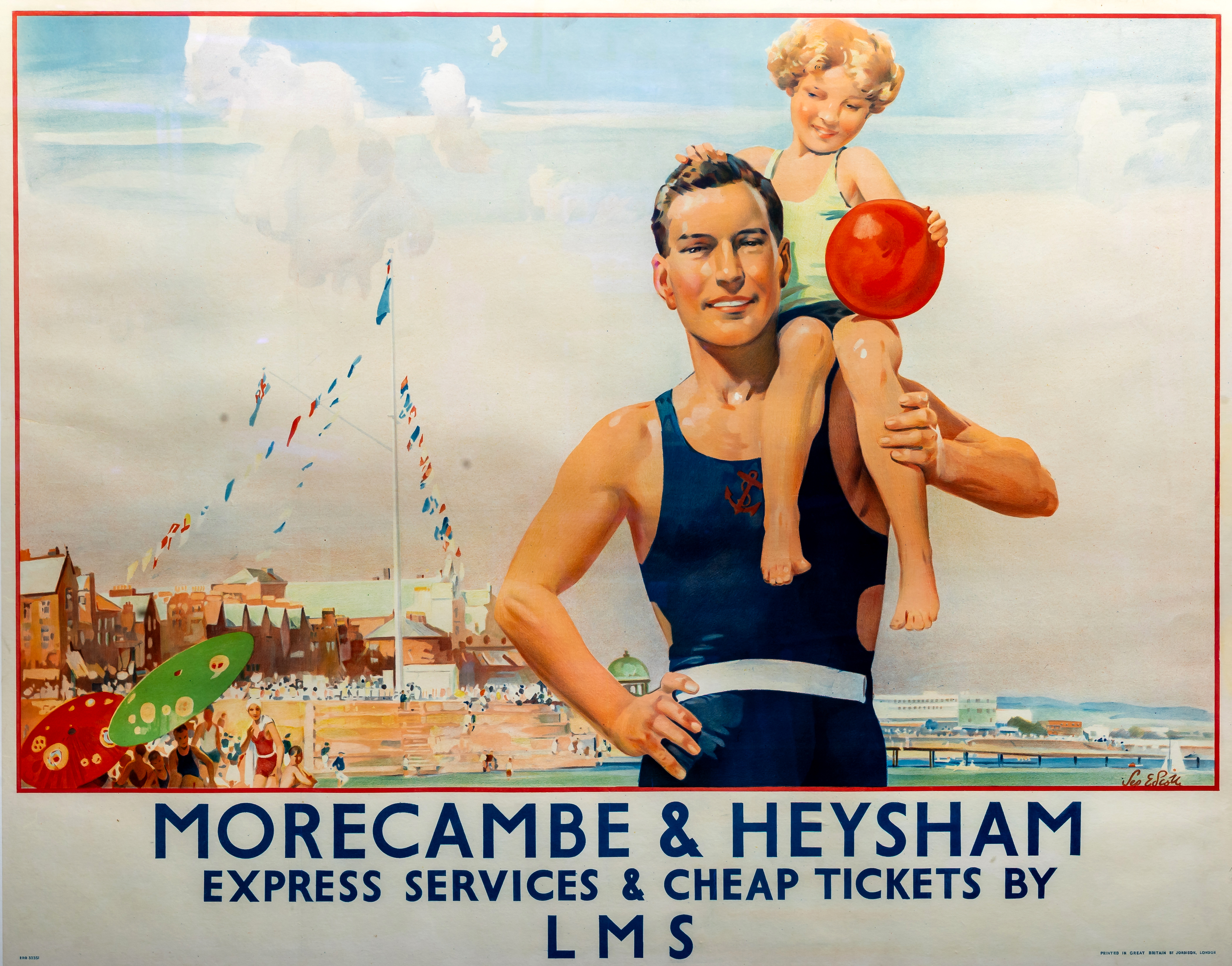 FORTUNINO MATANIA (1881-1963) Morecambe and Heysham Image