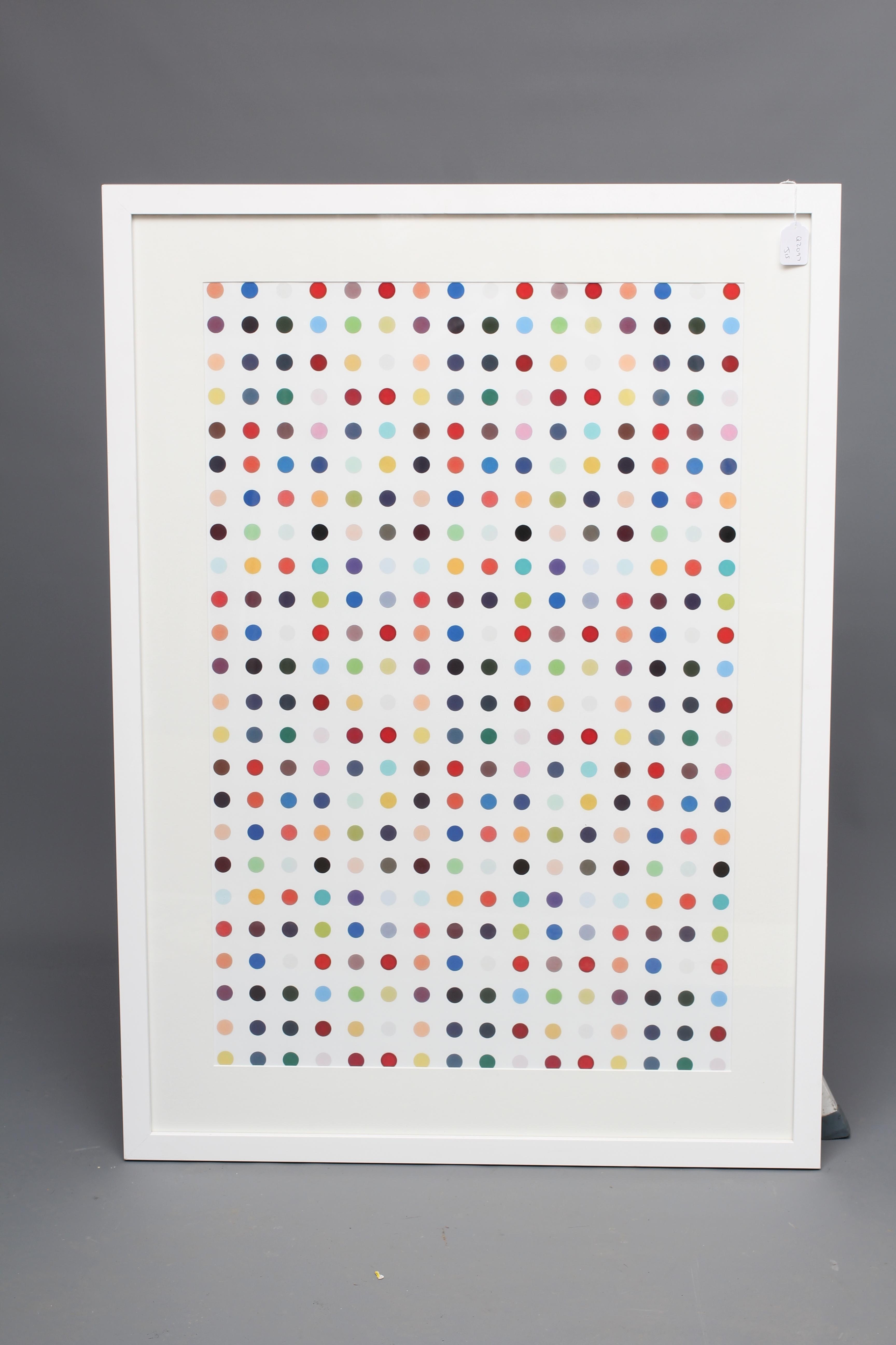 AFTER DAMIAN HIRST (B.1965) Spot Print, serigraph, 35 1/2" x 23 1/4", framed and glazed Image