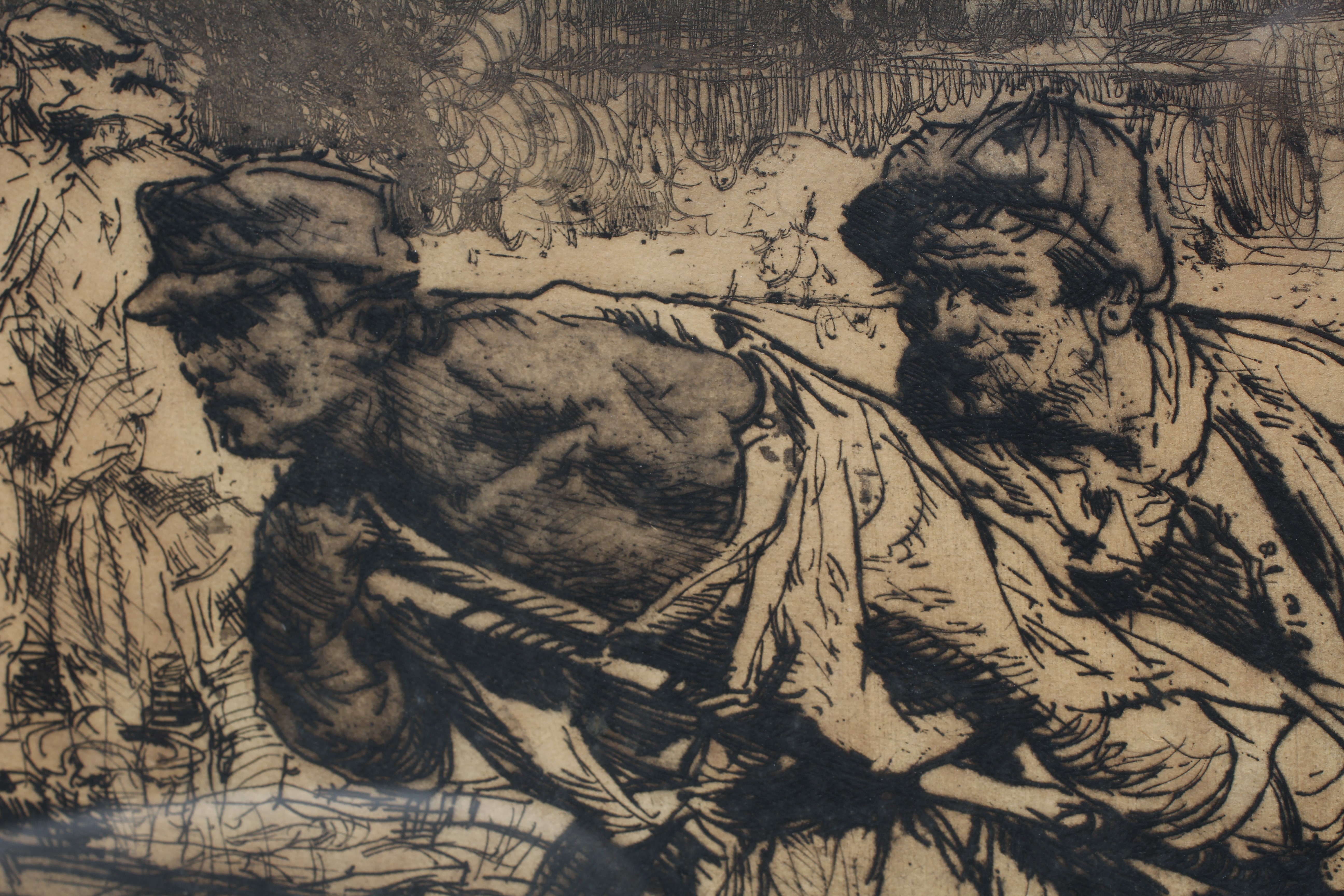 FRANK BRANGWYN (1867-1956) The Boatman, signed in the margin lower right, Upper Grosvenor Galleries Image