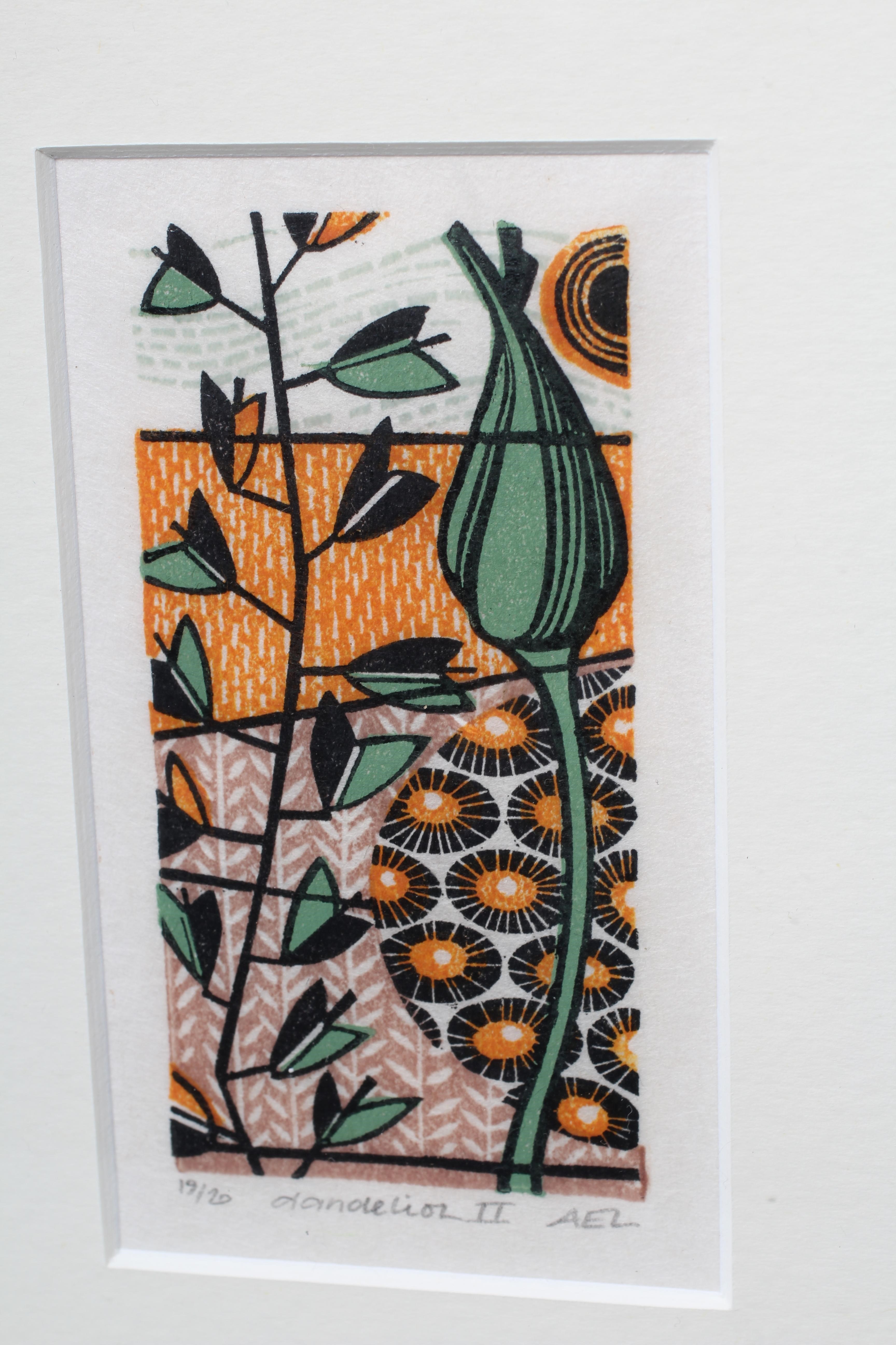ANGIE LEWIN (B.1963) Three linocuts, each signed, titled and numbered, various sizes, all framed and Image