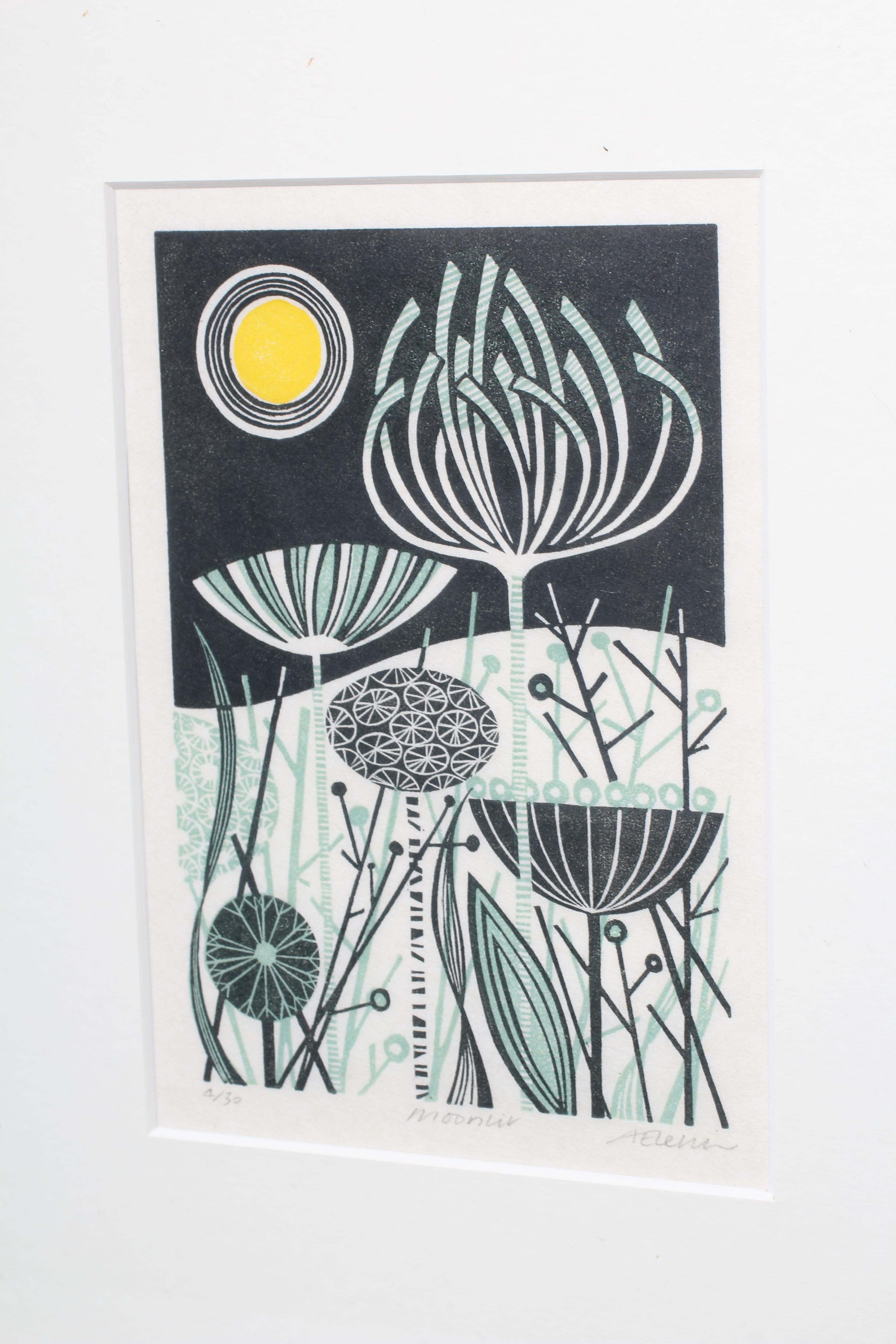 ANGIE LEWIN (B.1963) Moonlit Image