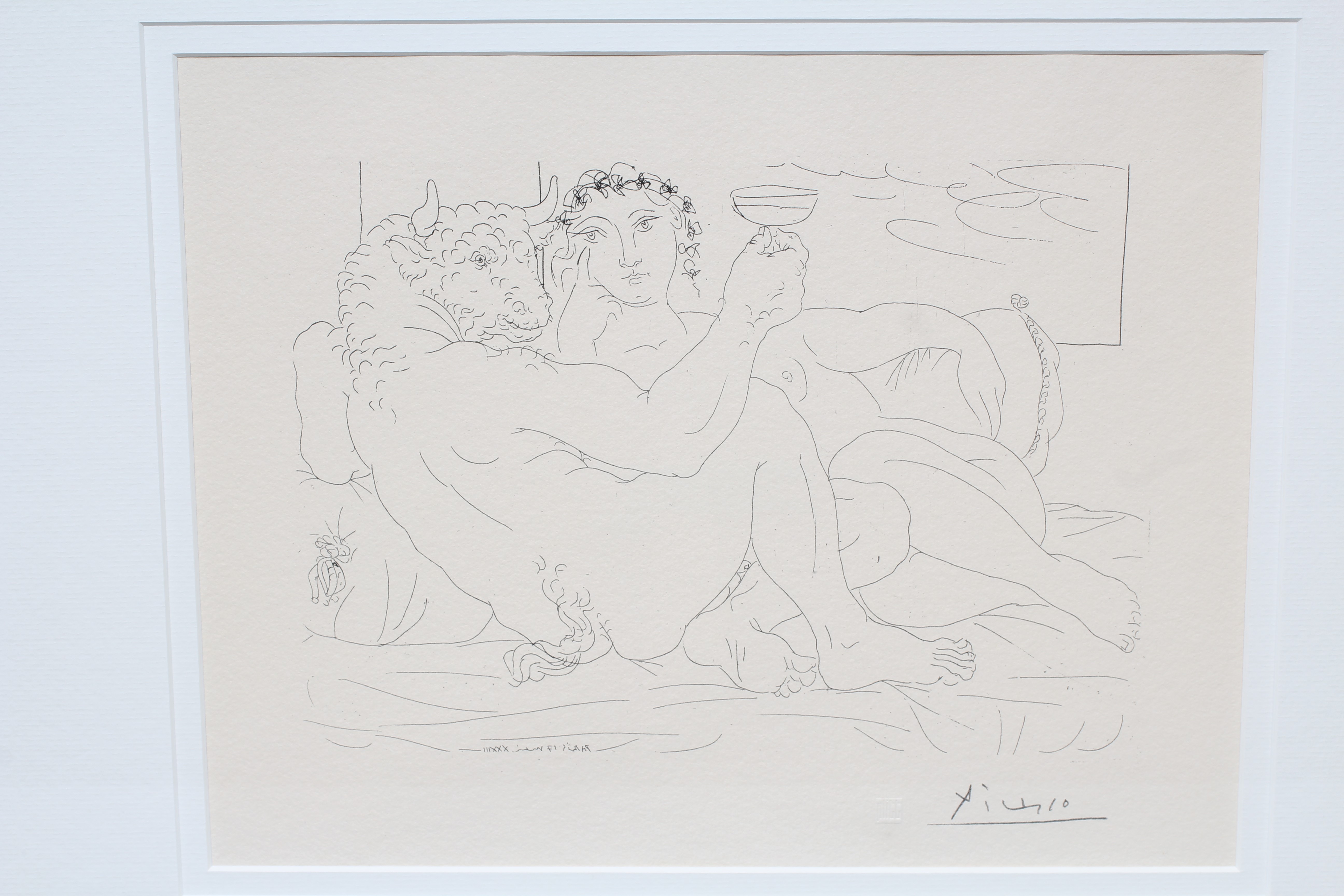 AFTER PABLO PICASSO (1881-1973) Scene from the Suite Vollard Image