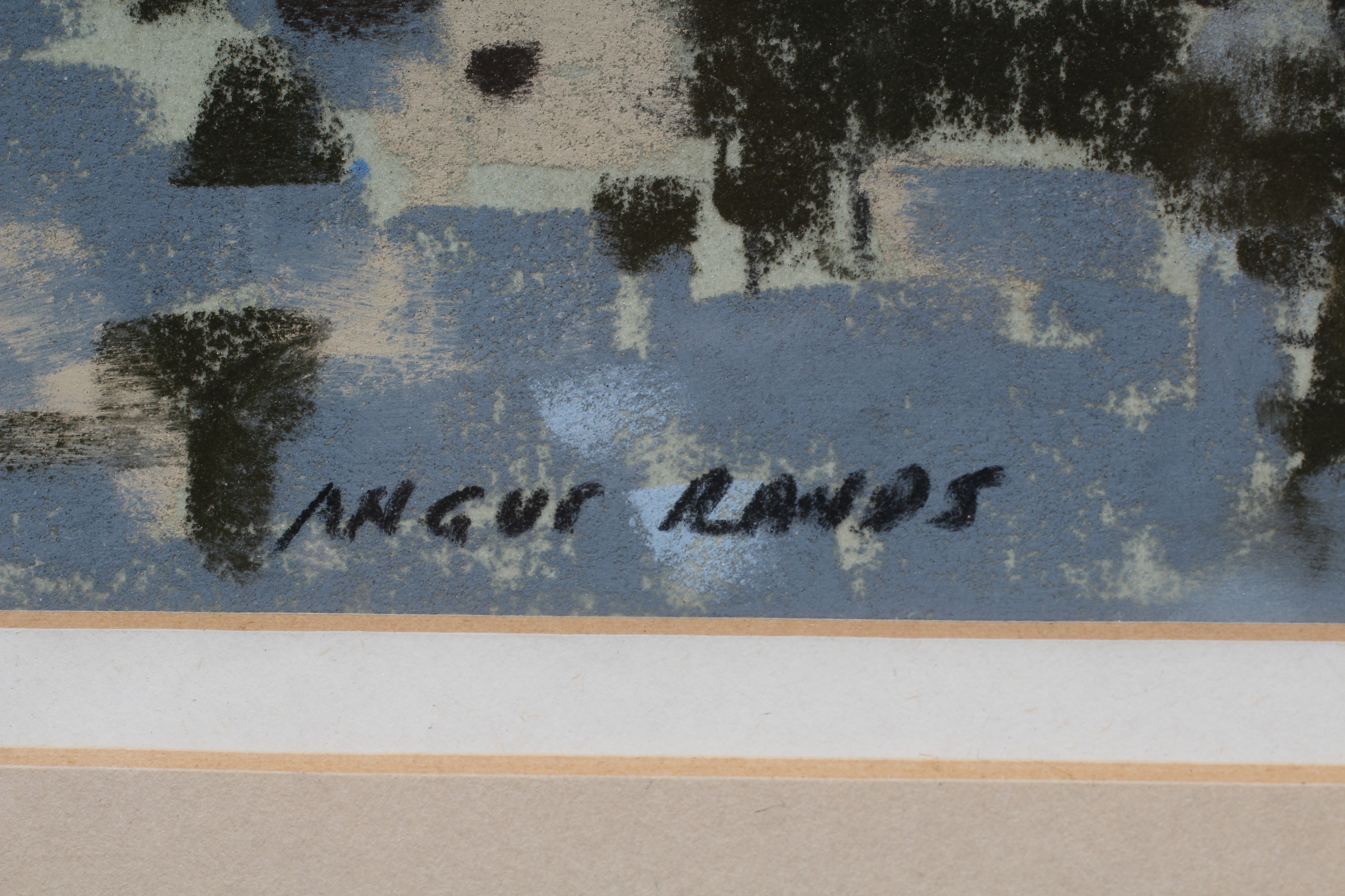 ANGUS BERNARD RANDS (1922-1985) Spring Light, Kettlewell, signed lower left, inscribed with title on Image