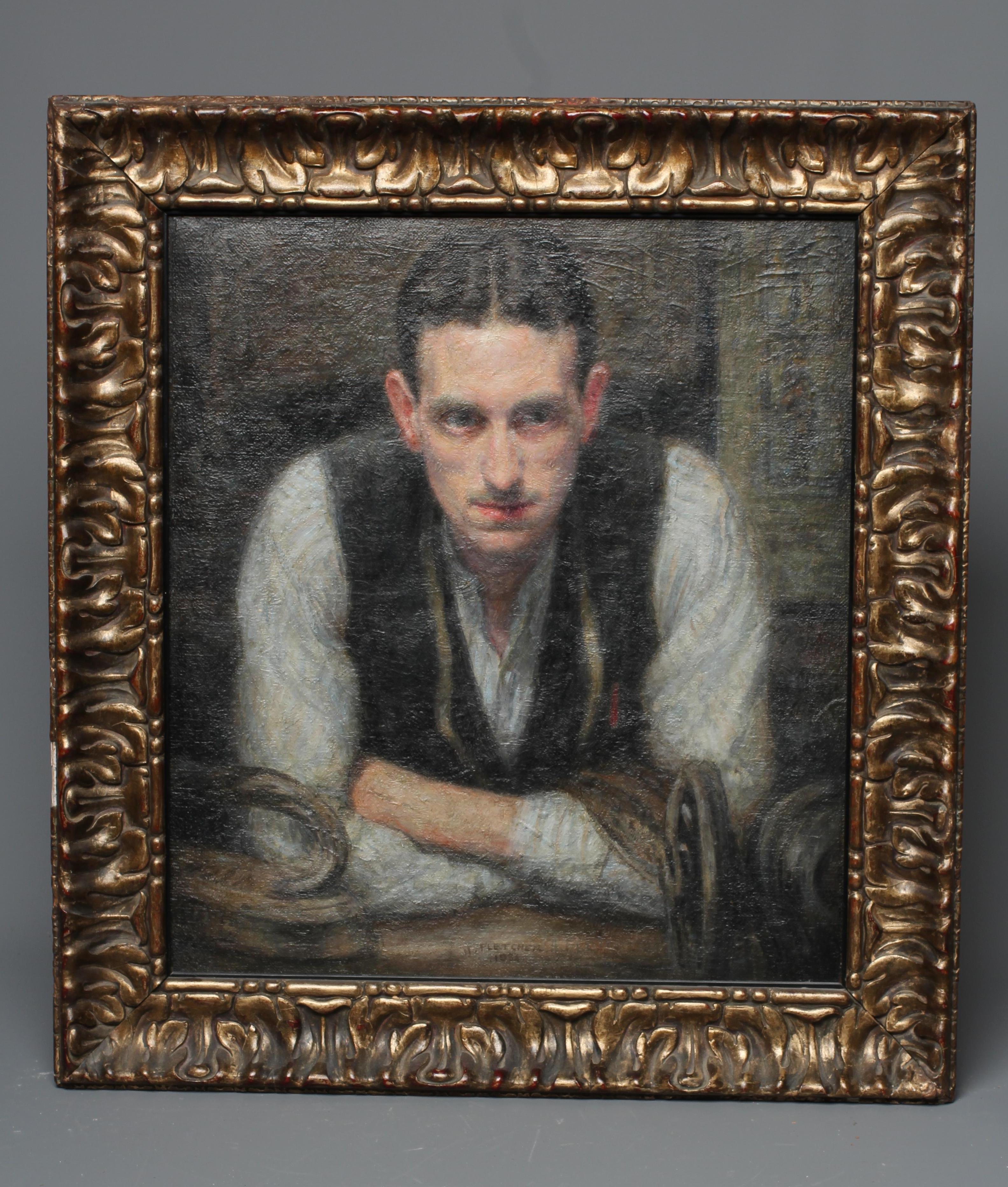 HENRY FLETCHER (Exh.1930's) The Young Tailor Image