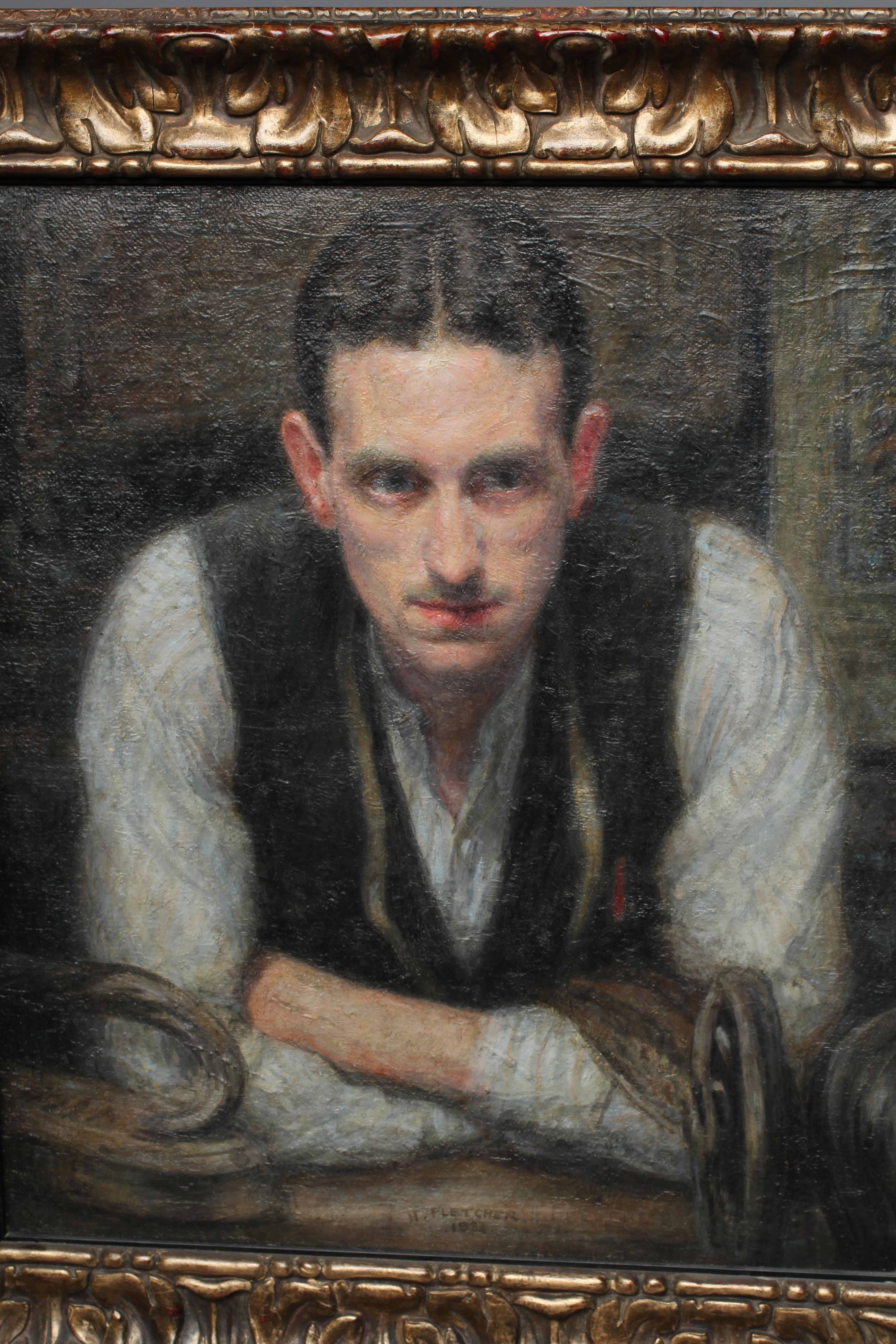 HENRY FLETCHER (Exh.1930's) The Young Tailor Image