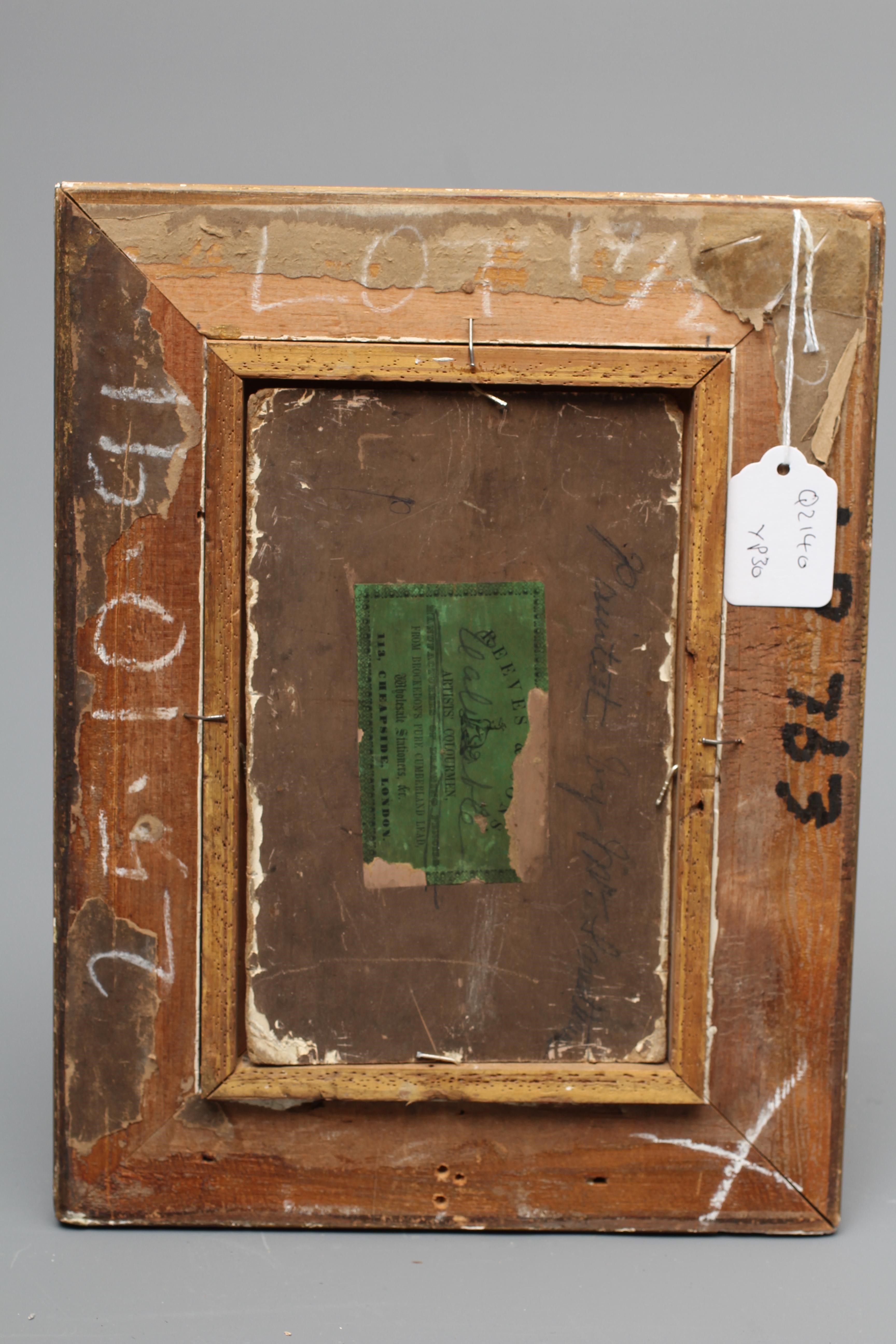 JAMES SMETHAM (1821-1889) Sketch for a Play, signed, indistinctly inscribed and dated 1856 top left, Image