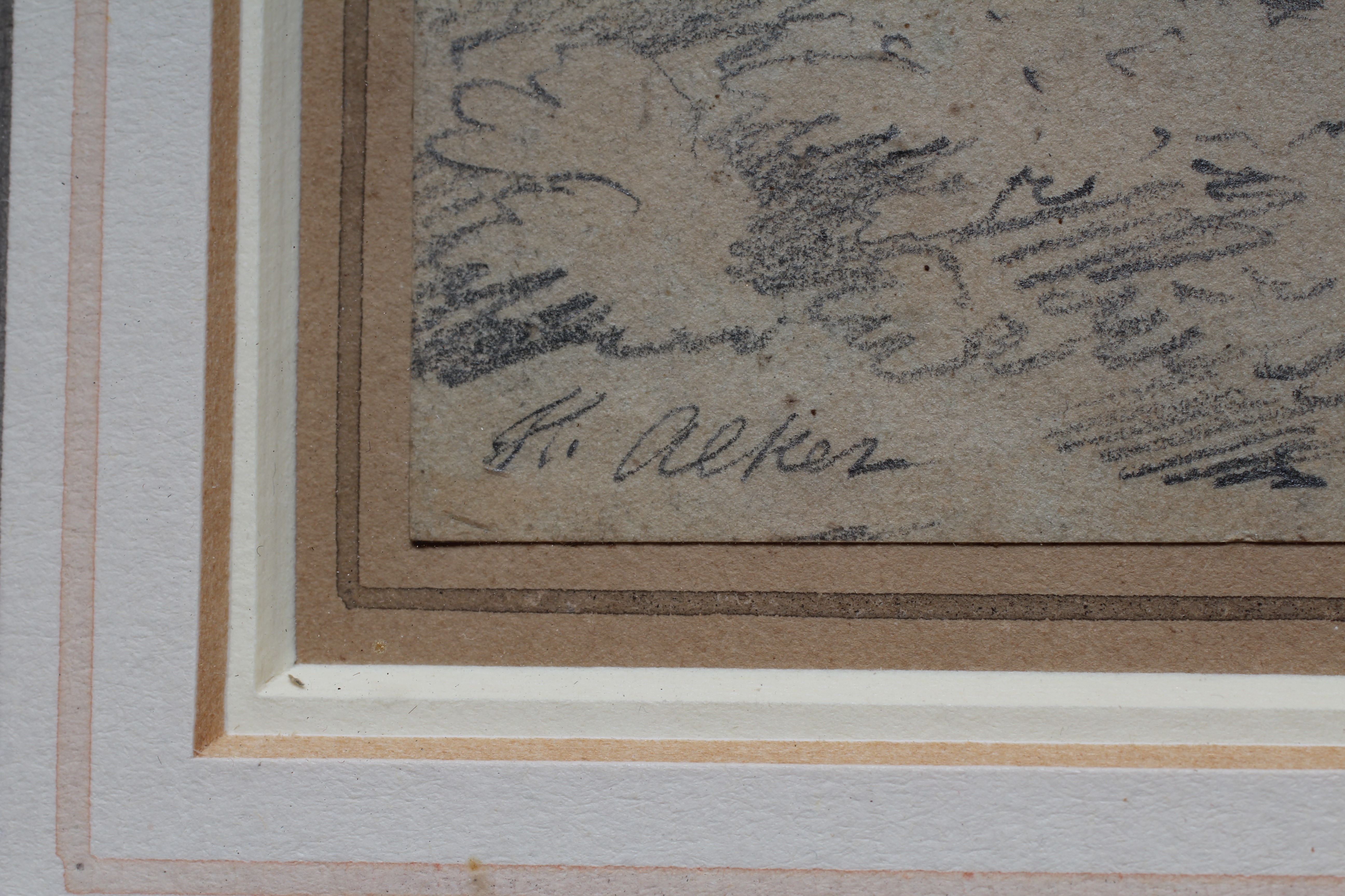 HENRY ALKEN Snr (1785-1851) Setters, signed lower left, watercolour over pencil, 9 1/4" x 13", Image