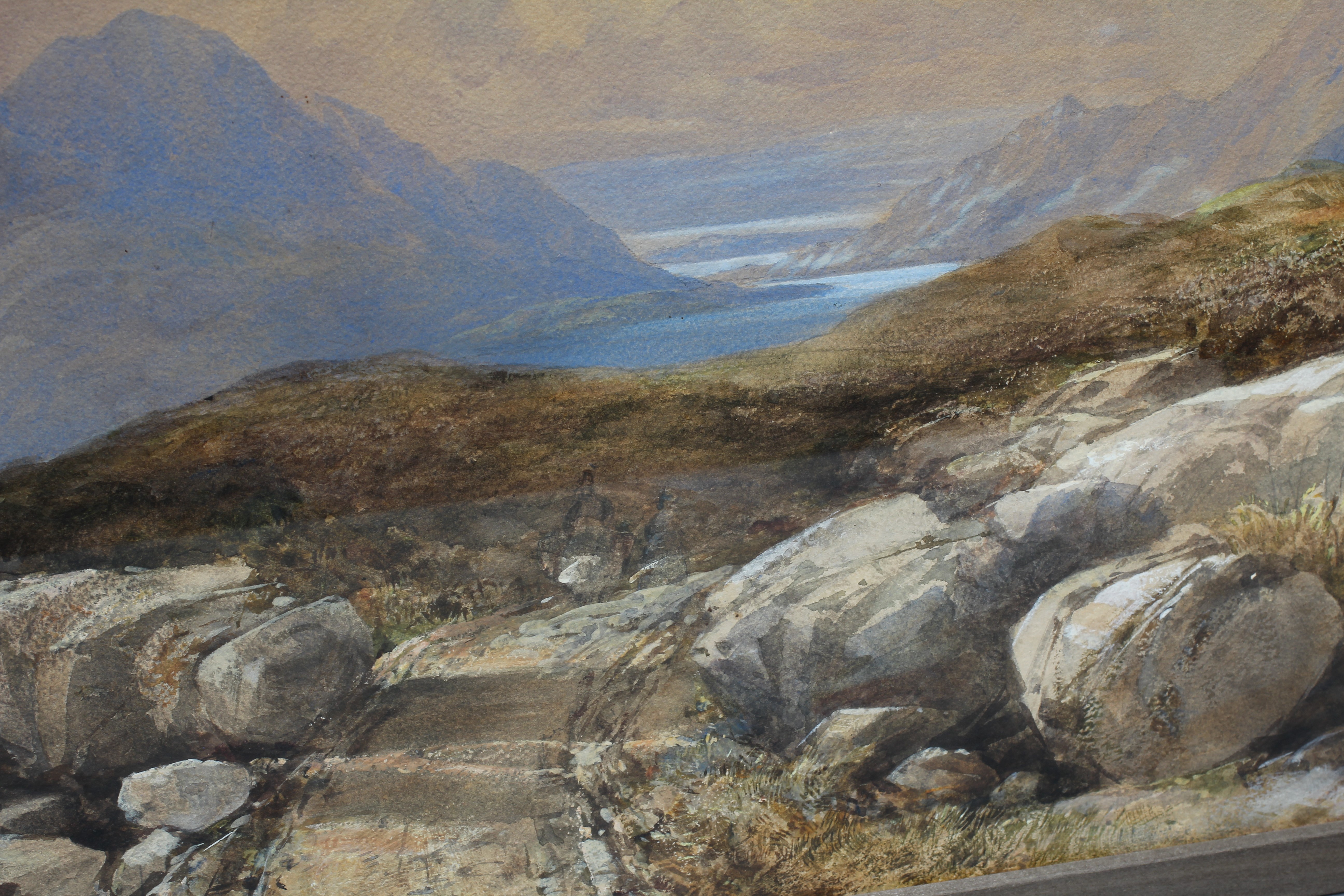 MARY BALFOUR HERBERT (1817-1893) View on Kenmare Road looking down at the Killarney Lake, inscribed Image