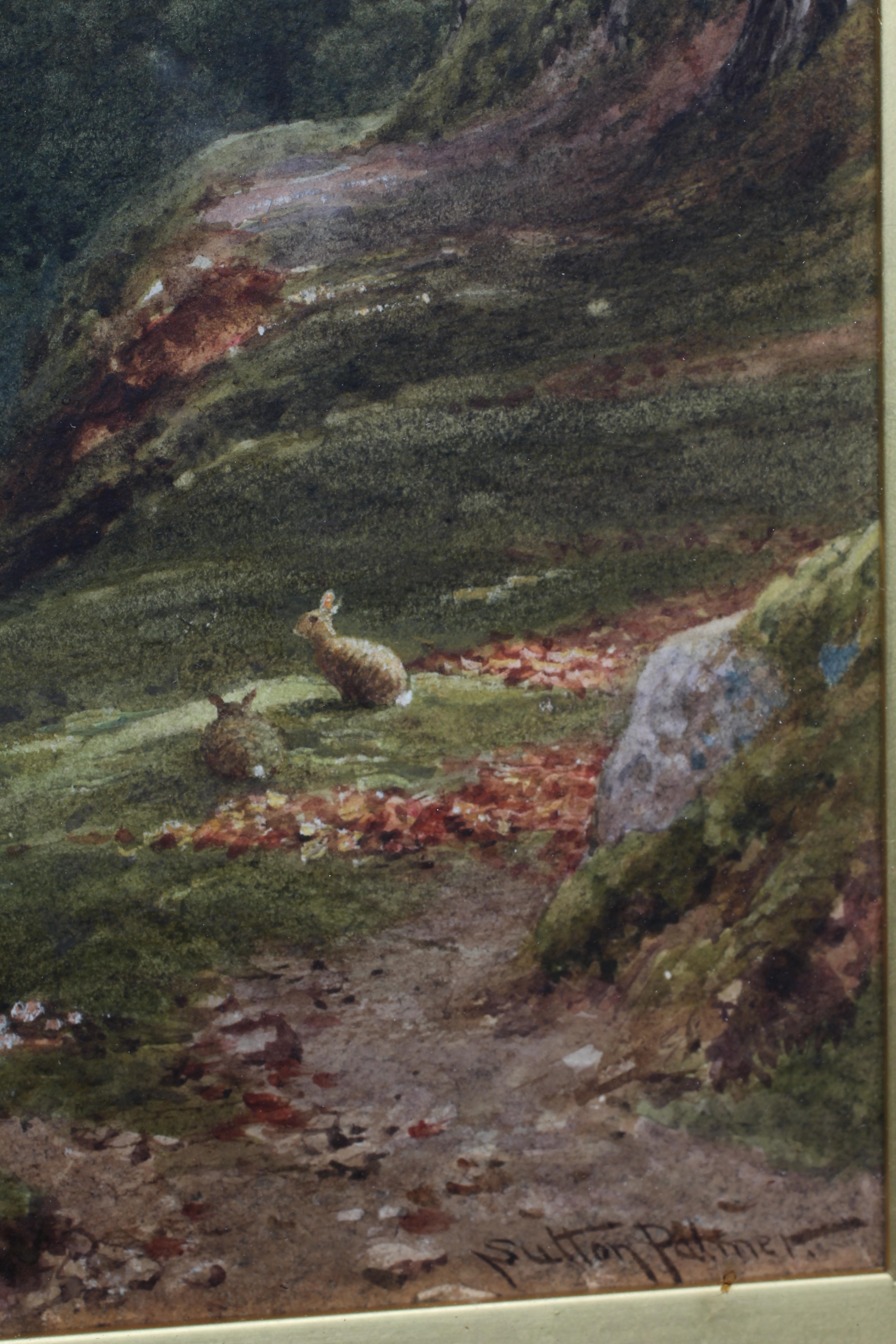 HARRY SUTTON PALMER (1854-1933) The Valley of the Wye, signed lower right, watercolour, 19 1/2" x Image