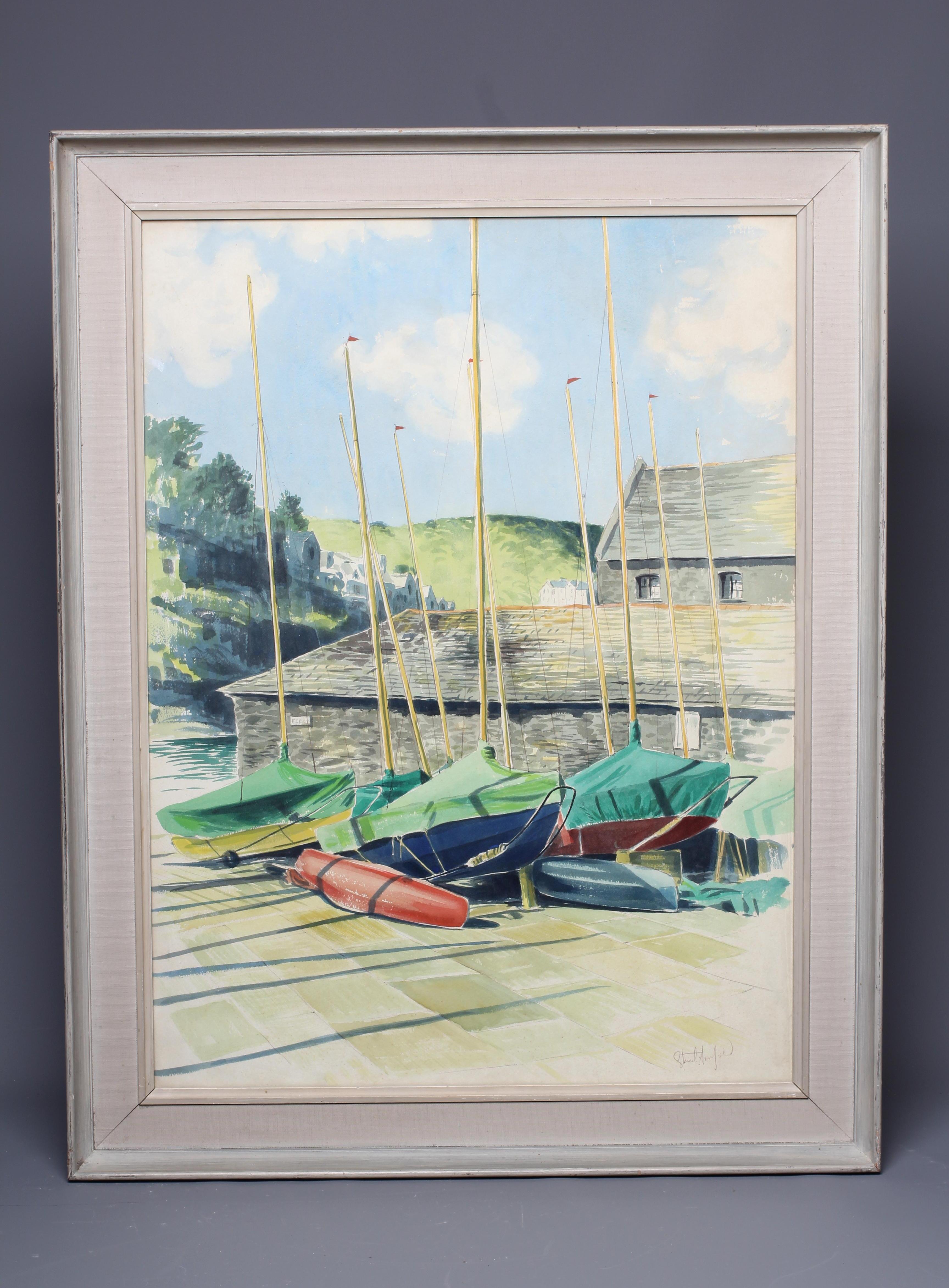 STUART MAXWELL ARMFIELD (1916-2000) The Old Albatross, Looe, Cornwall, signed lower right, inscribed Image