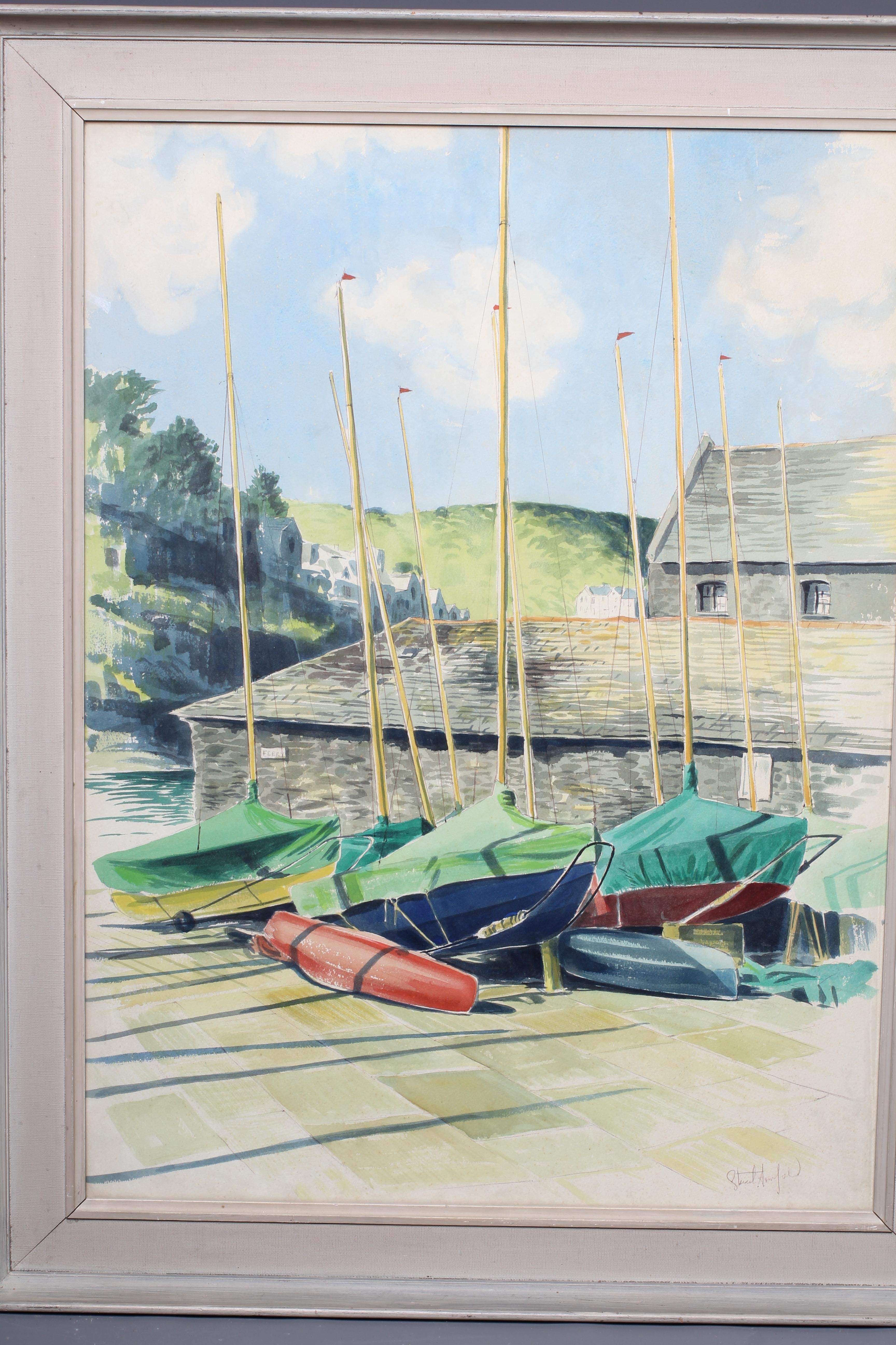 STUART MAXWELL ARMFIELD (1916-2000) The Old Albatross, Looe, Cornwall, signed lower right, inscribed Image
