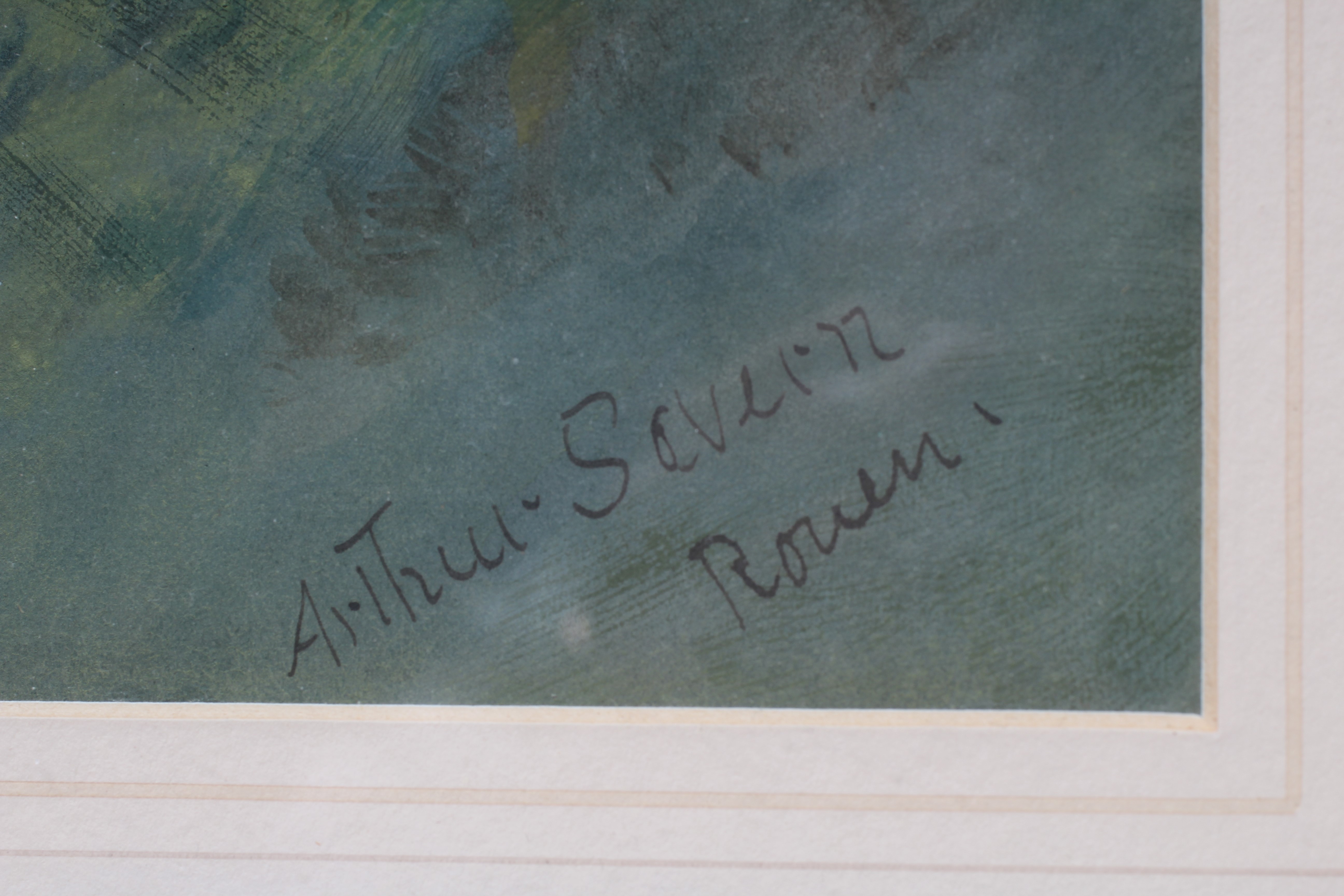 JOSEPH ARTHUR PALLISER SEVERN (1842-1931) Rouen, signed lower right and inscribed with title, Image