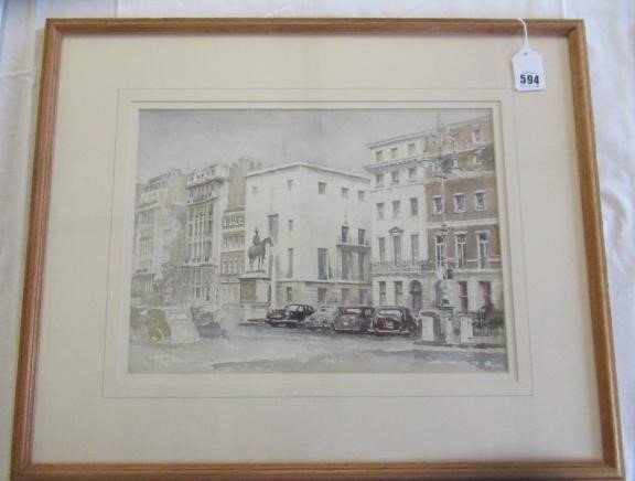 ATTRIBUTED TO HUGH CASSON (1910-1999) View of the Royal Institute of British Architects, Image