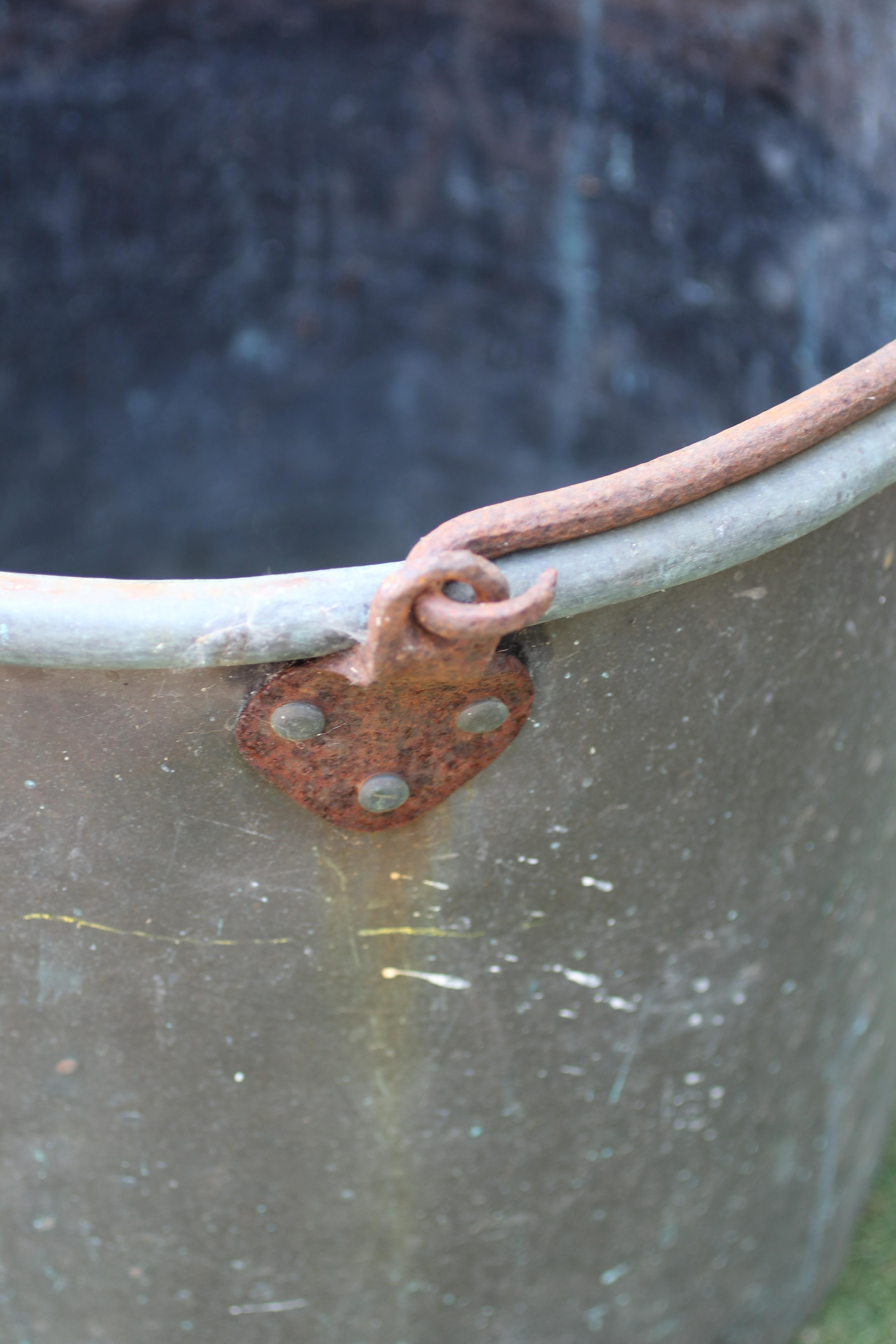 A CAST IRON URN Image