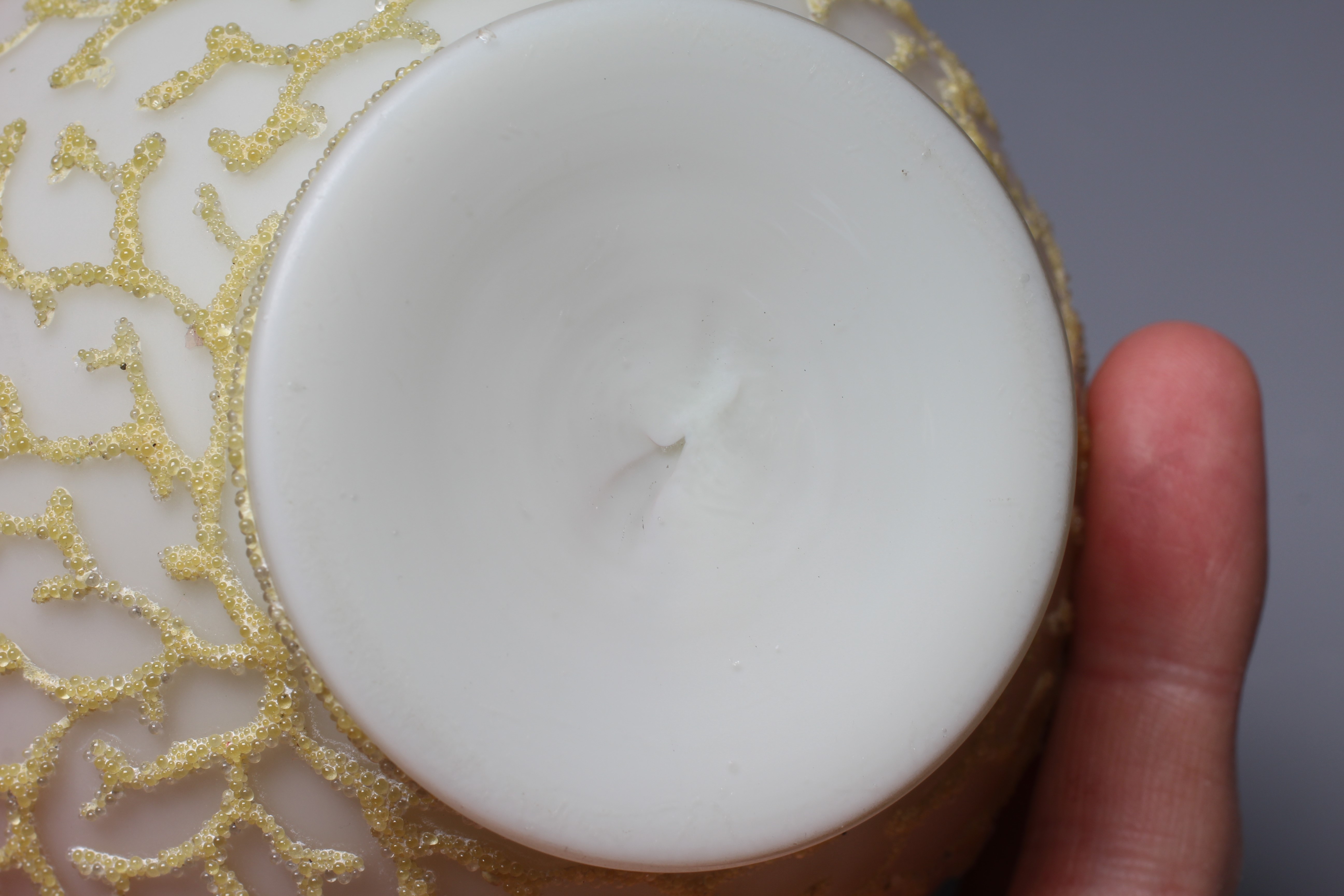 A MT. WASHINGTON CORALINE SATIN GLASS VASE, late 19th century, the yellow shading to pink ground Image