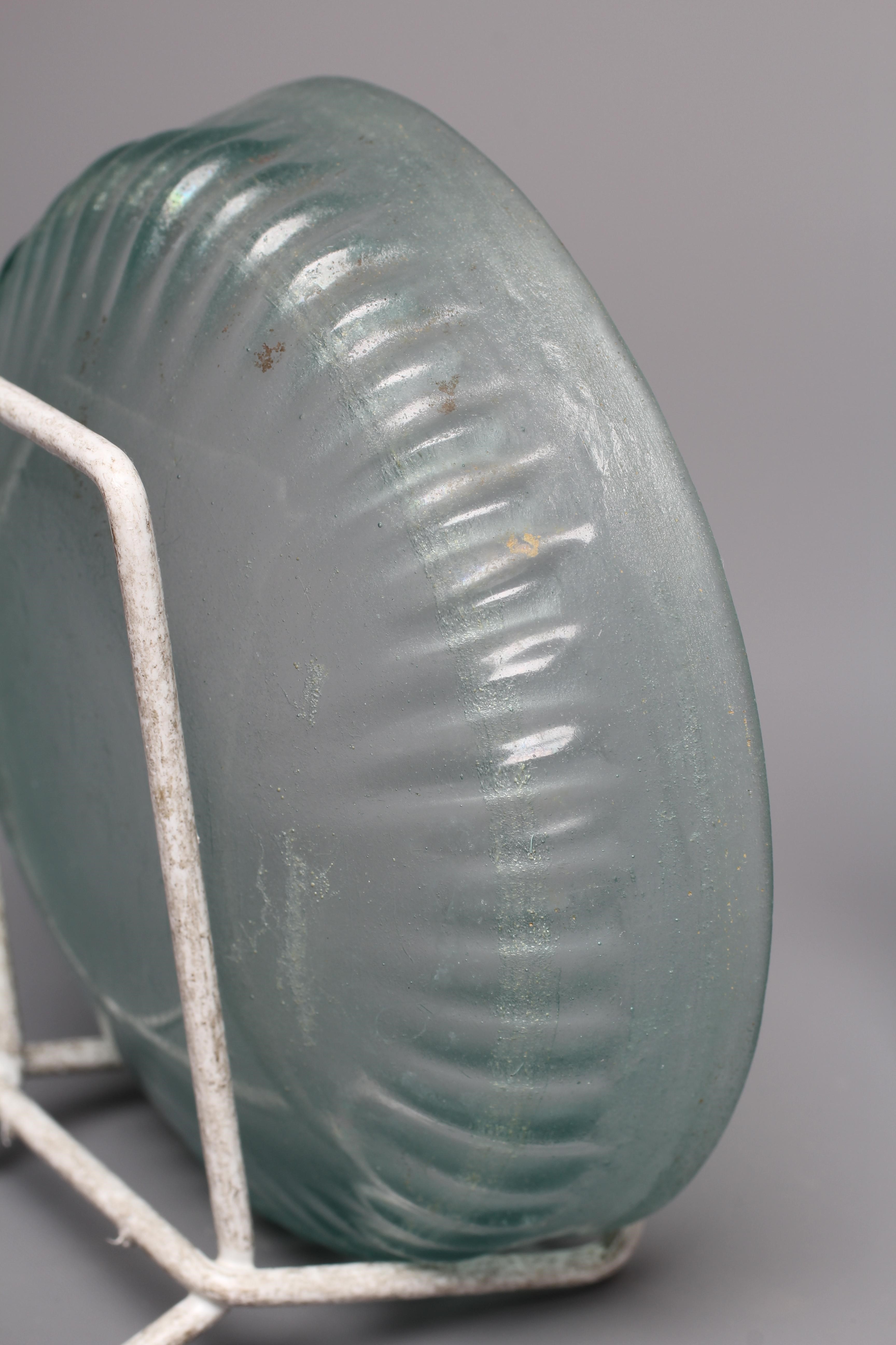 A ROMAN AUBERGINE GLASS JUG Image