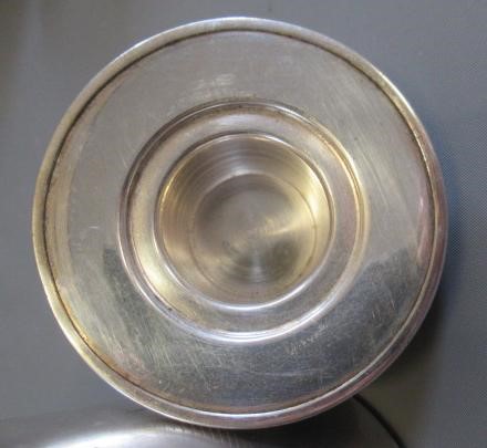 AN ART DECO TORPEDO SHAPED RECIPE COCKTAIL SHAKER by Wilhelm Wolf, the rim with fifteen named Image