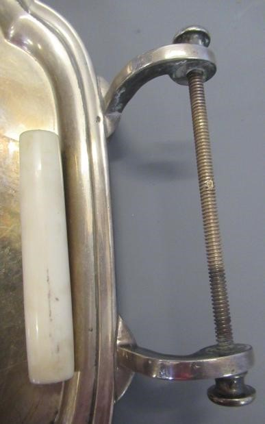 A GEORGE VI TRAY by Viners Image
