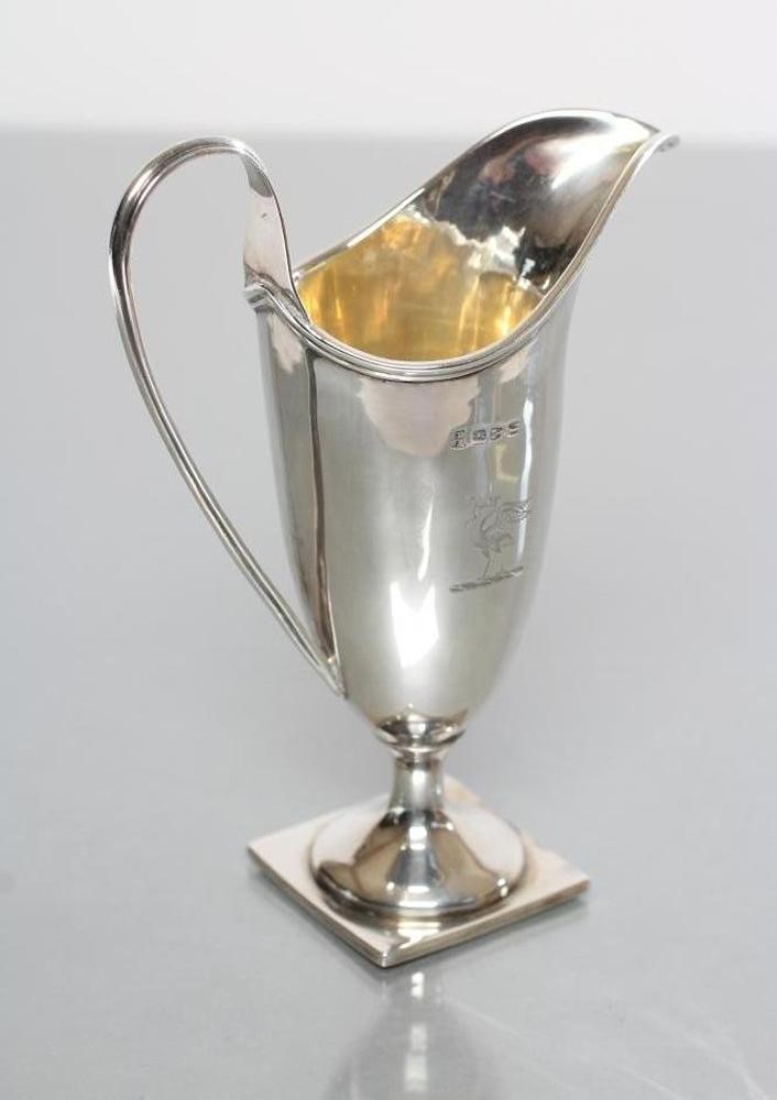 A LATE VICTORIAN SILVER "LIGHTHOUSE" SUGAR CASTOR Image