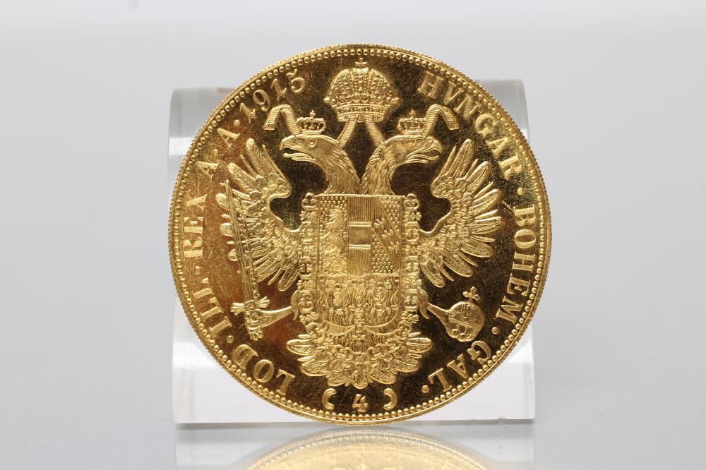 A FRANCOIS I AUSTRIAN GOLD DUCAT 1915 Image