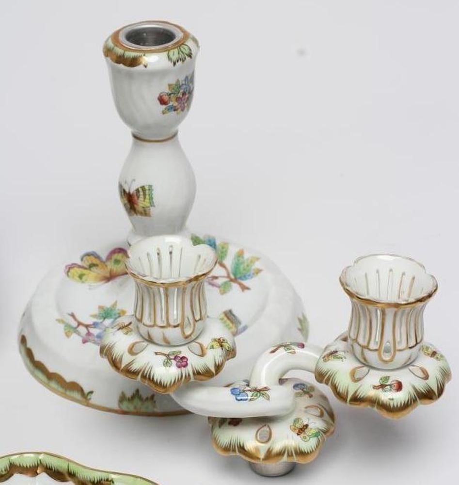 A COLLECTION OF HEREND "BUTTERFLY" PATTERN PORCELAIN Image