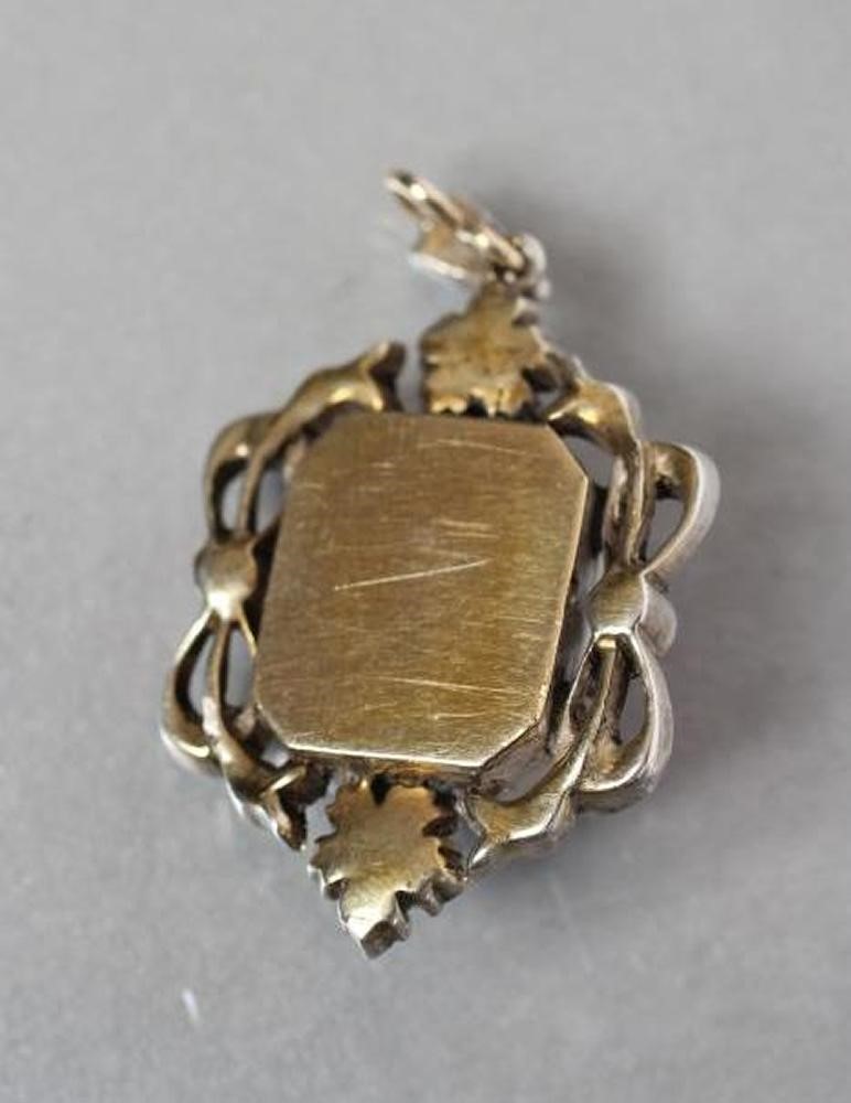 A VICTORIAN DIAMOND PENDANT Image