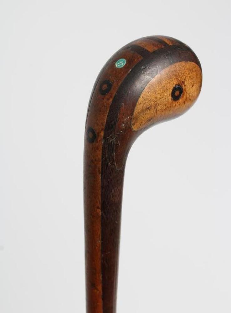 TWO LATE VICTORIAN "SABBATH" TYPE WALKING STICKS Image