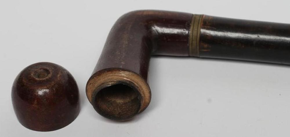 A NOVELTY BAMBOO WALKING STICK Image