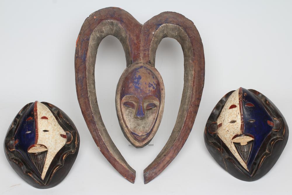 A CONFON KWELE "FOREST SPIRIT" MASK Image