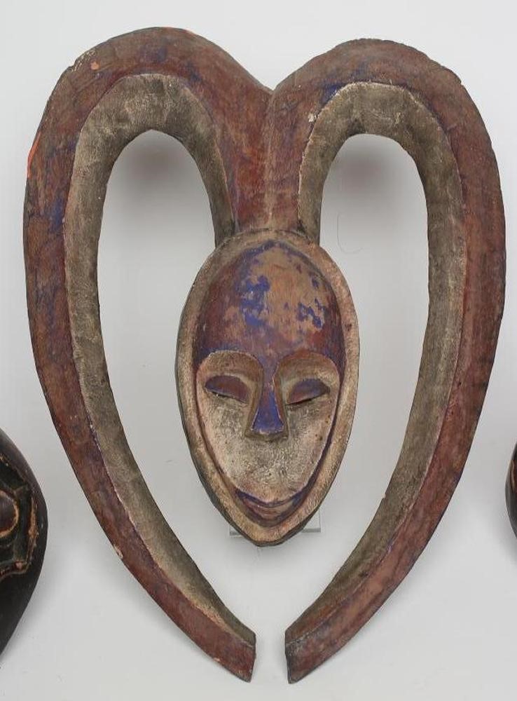 A CONFON KWELE "FOREST SPIRIT" MASK Image
