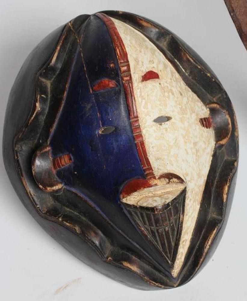 A CONFON KWELE "FOREST SPIRIT" MASK Image