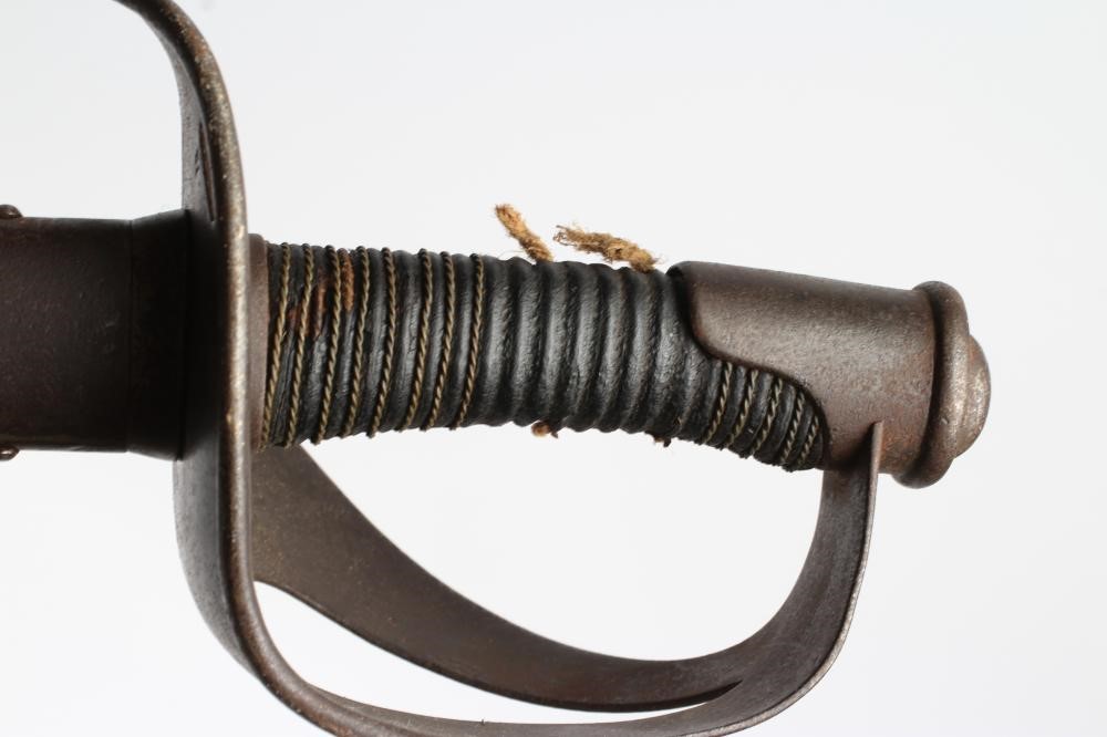 AN ITALIAN M1860 CAVALRY SWORD with 35 1/2" fullered blade stamped "HARTKOPF" Image