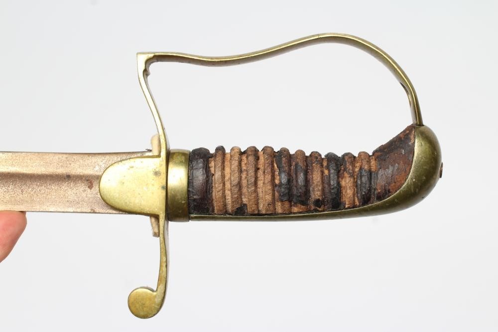 A 1796 PATTERN OFFICER'S SABRE with 24" fullered blade Image