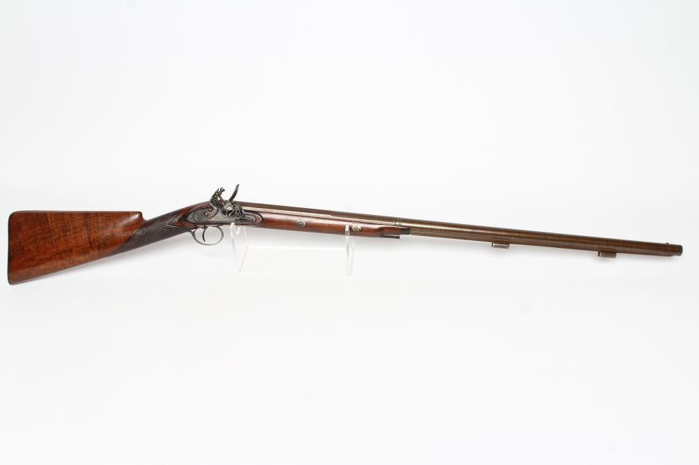 A FLINTLOCK SPORTING GUN by Fisher of London Image