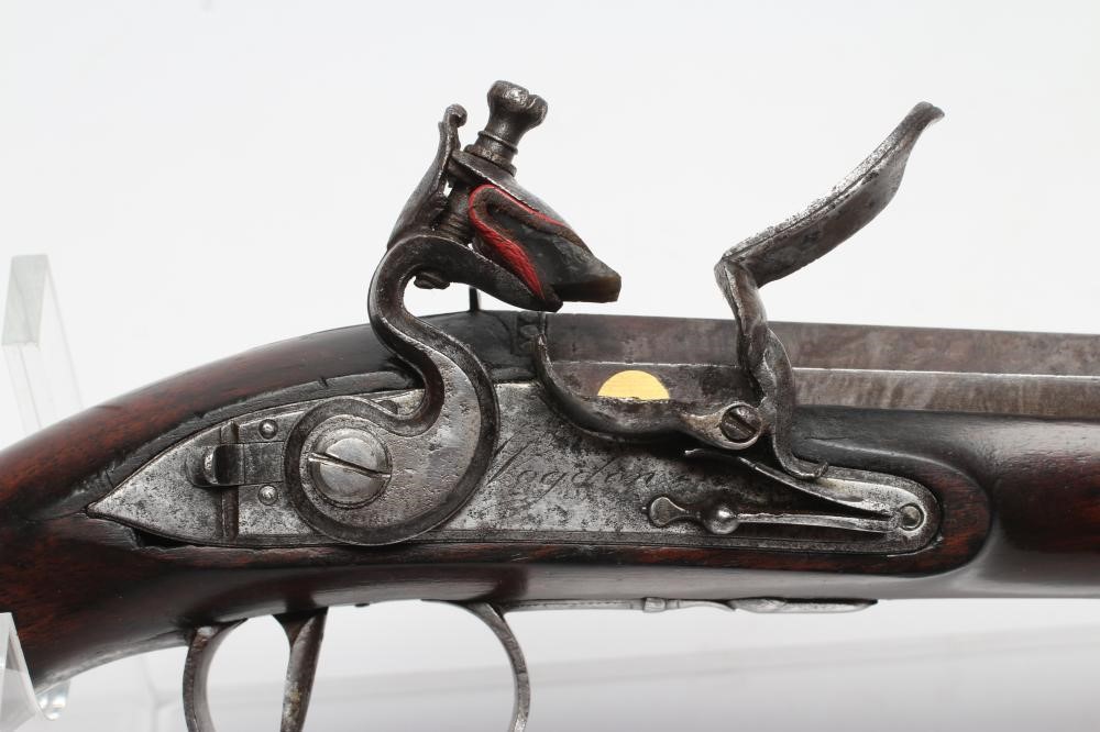 A FLINTLOCK TARGET PISTOL by Wogdon Image