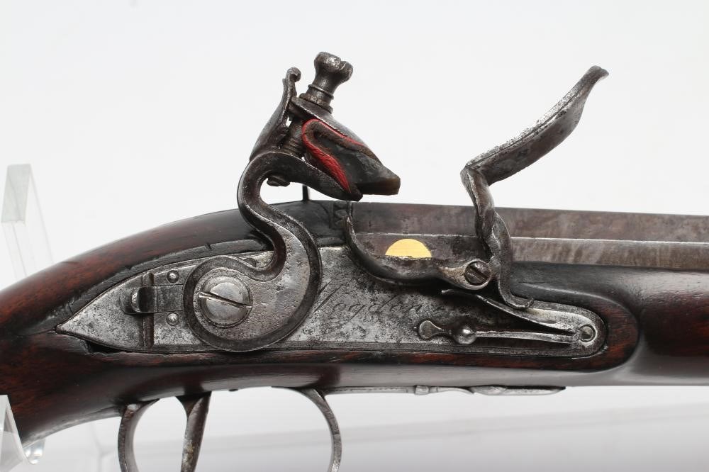 A FLINTLOCK TARGET PISTOL by Wogdon Image