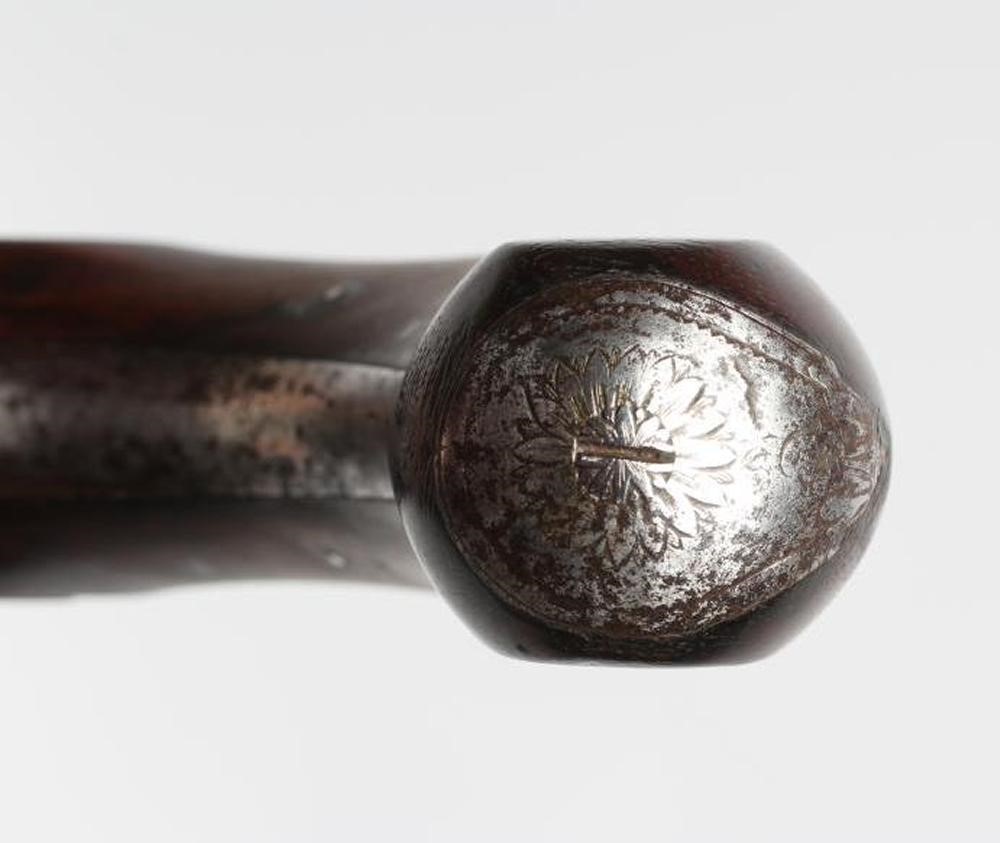 A FLINTLOCK TARGET PISTOL by Wogdon Image