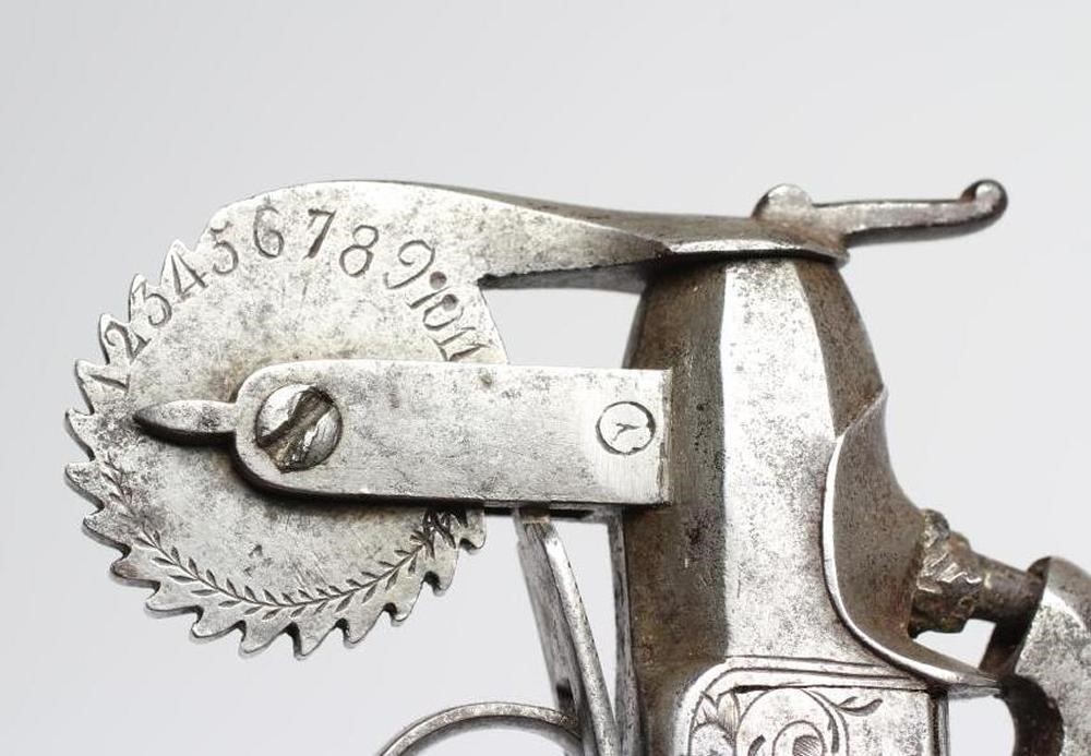 A CONTINENTAL PERCUSSION EPROUVETTE Image