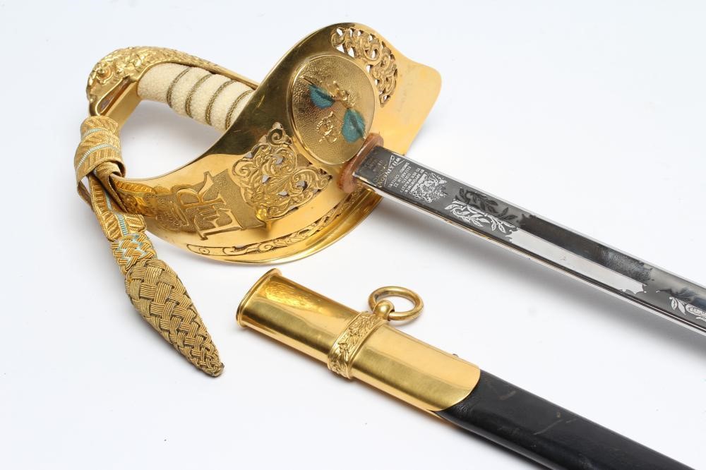 A 1920 PATTERN ROYAL AIR FORCE OFFICER'S SWORD by Wilkinson Image