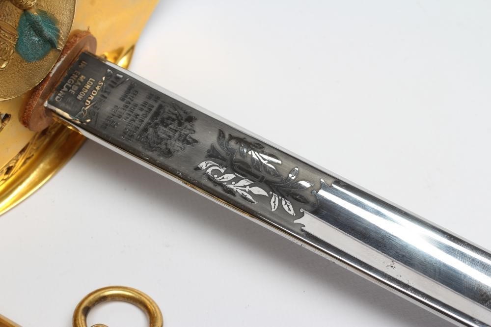 A 1920 PATTERN ROYAL AIR FORCE OFFICER'S SWORD by Wilkinson Image
