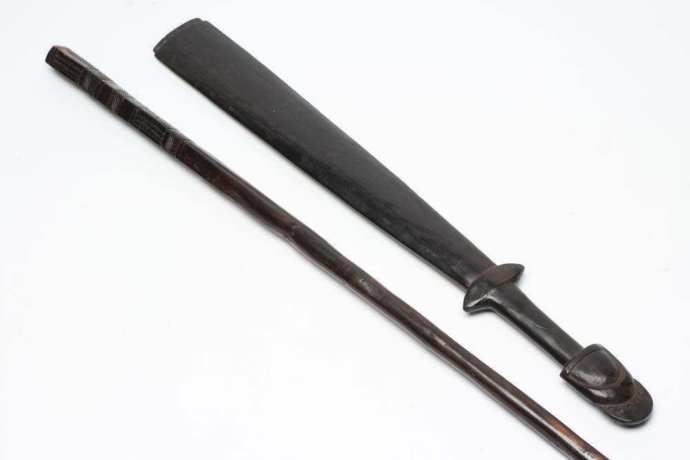 A TROBRIAND ISLAND MASSIM SWORD CLUB of typical form Image