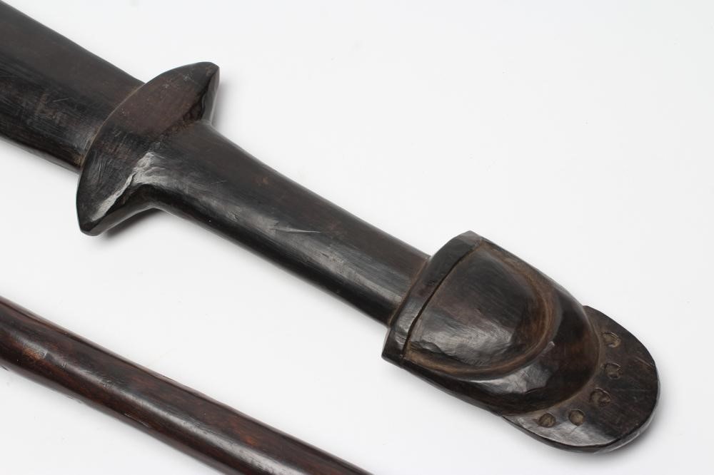 A TROBRIAND ISLAND MASSIM SWORD CLUB of typical form Image