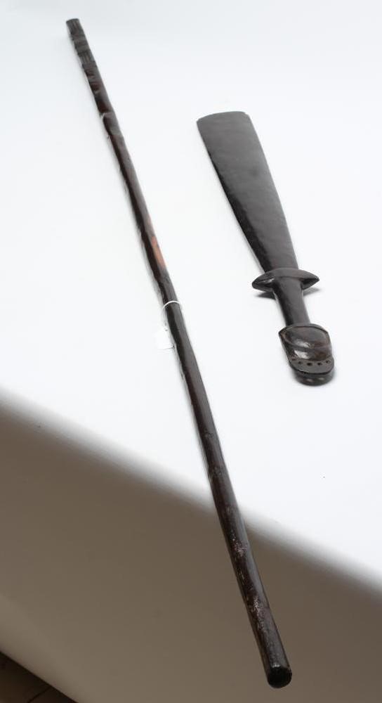 A TROBRIAND ISLAND MASSIM SWORD CLUB of typical form Image