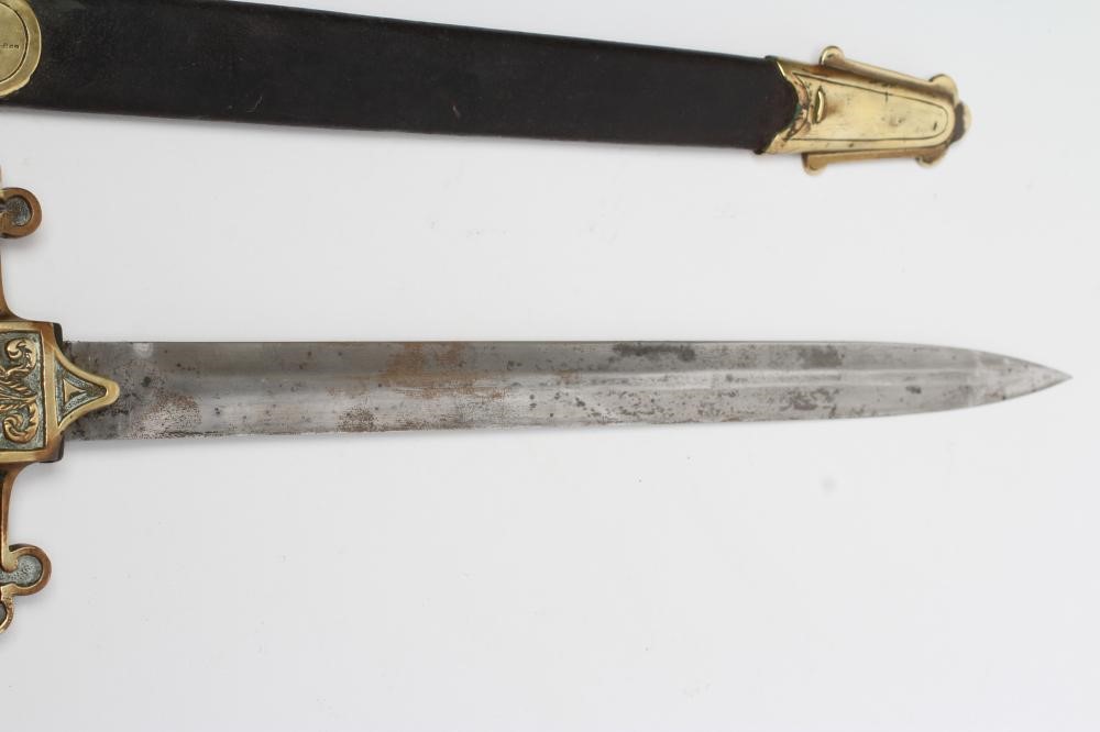 A SCOTS GUARDS BANDSMAN'S SWORD with 13" double edged blade Image