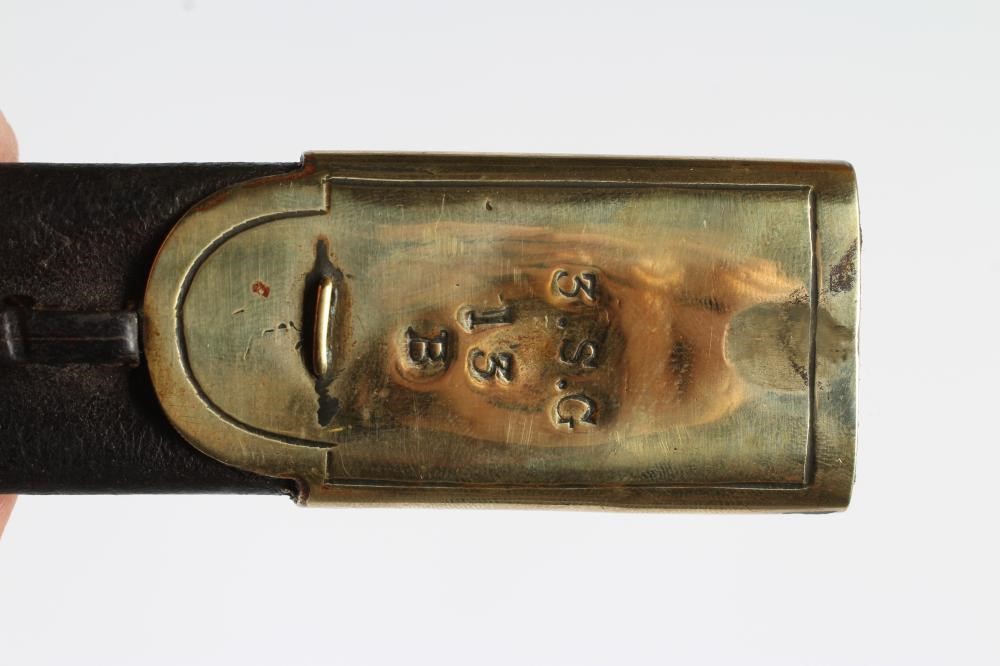 A SCOTS GUARDS BANDSMAN'S SWORD with 13" double edged blade Image