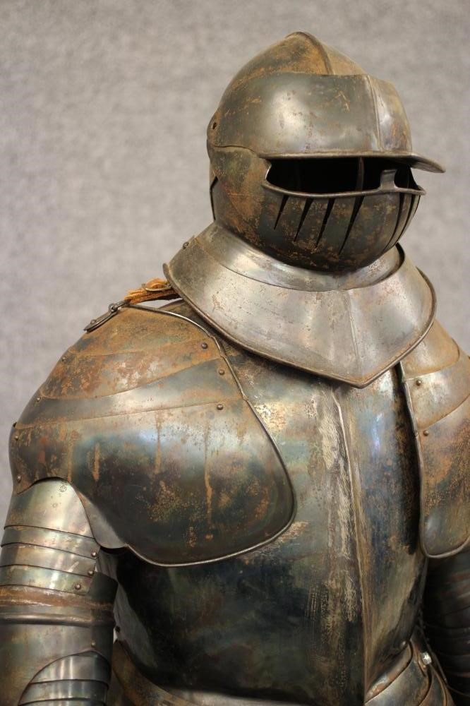A SUIT OF 17TH CENTURY STYLE CUIRASSIER ARMOUR Image