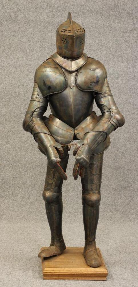 A SUIT OF 16TH CENTURY STYLE FOOT ARMOUR Image