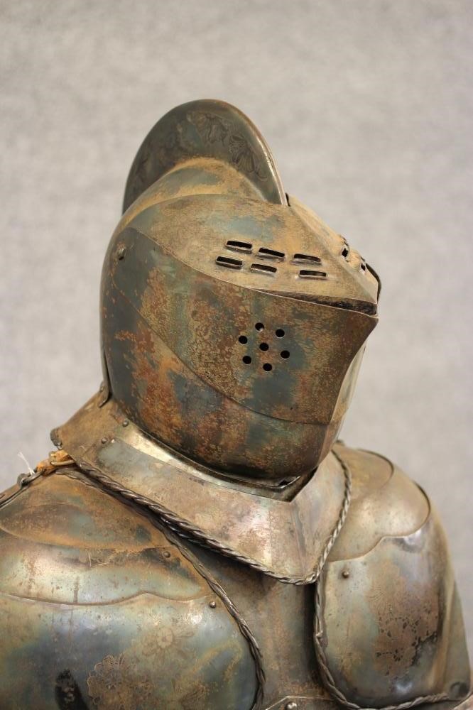 A SUIT OF 16TH CENTURY STYLE FOOT ARMOUR Image