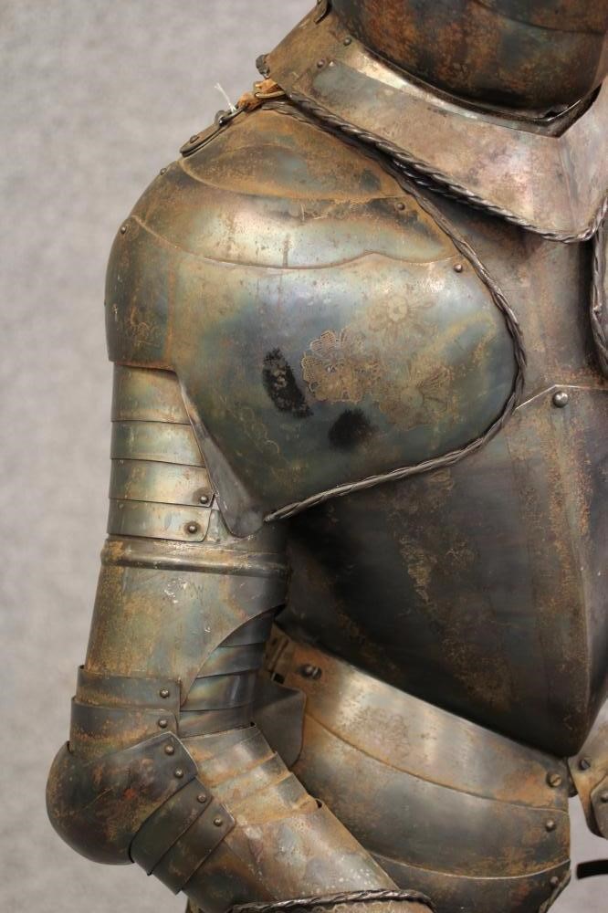 A SUIT OF 16TH CENTURY STYLE FOOT ARMOUR Image