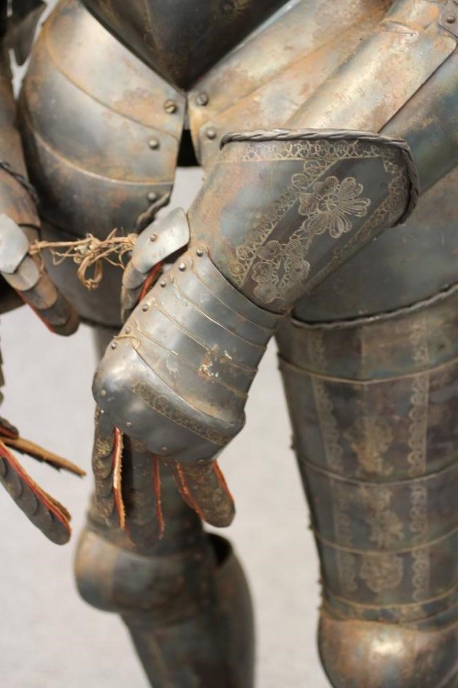 A SUIT OF 16TH CENTURY STYLE FOOT ARMOUR Image